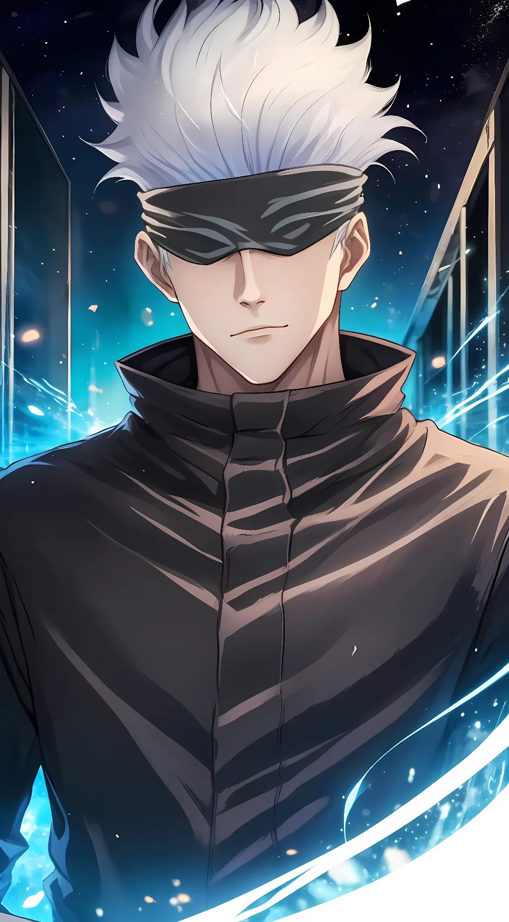 ai character: Gojo Satoru background