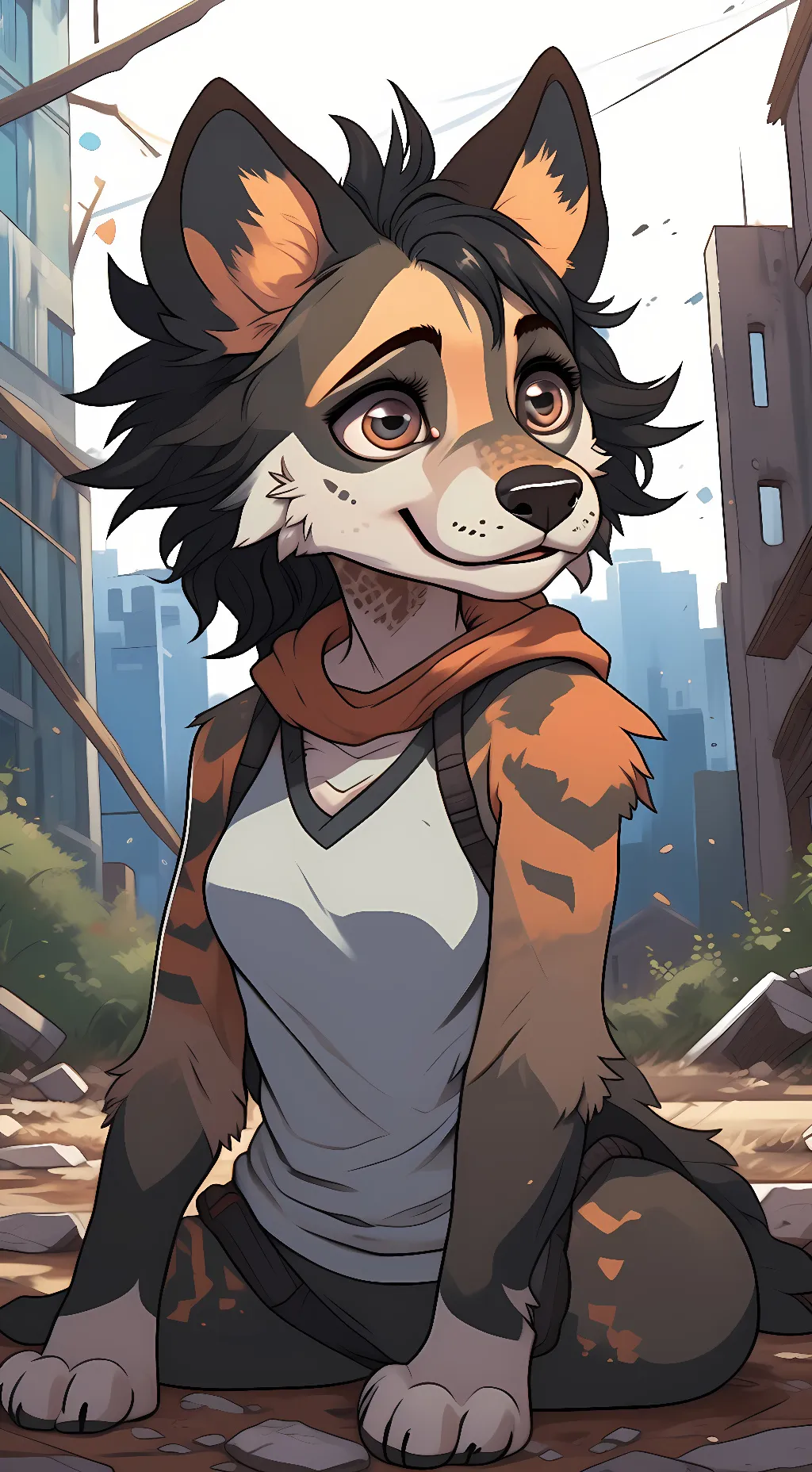 ai character: Anomaly  background