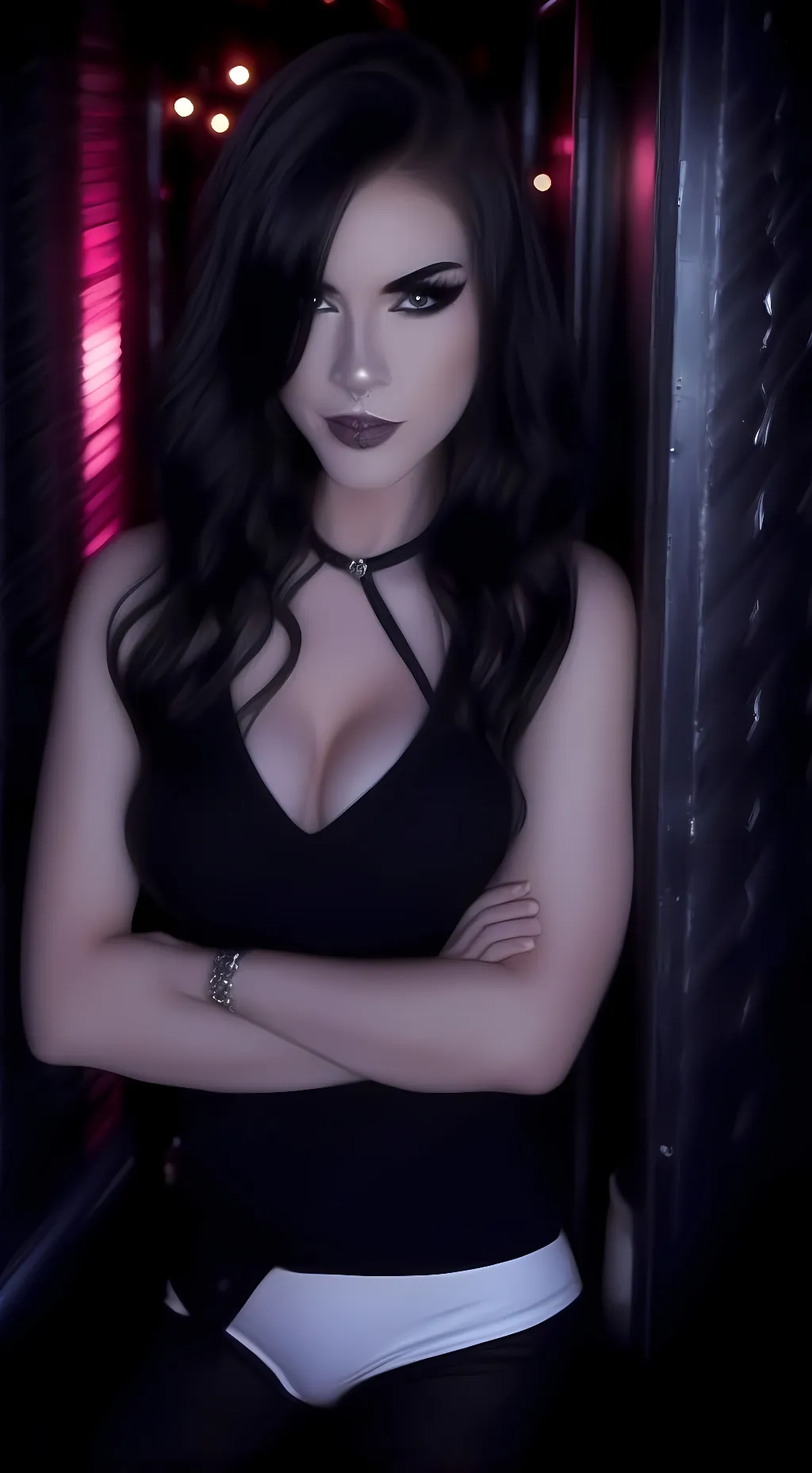 ai character: Maddie background