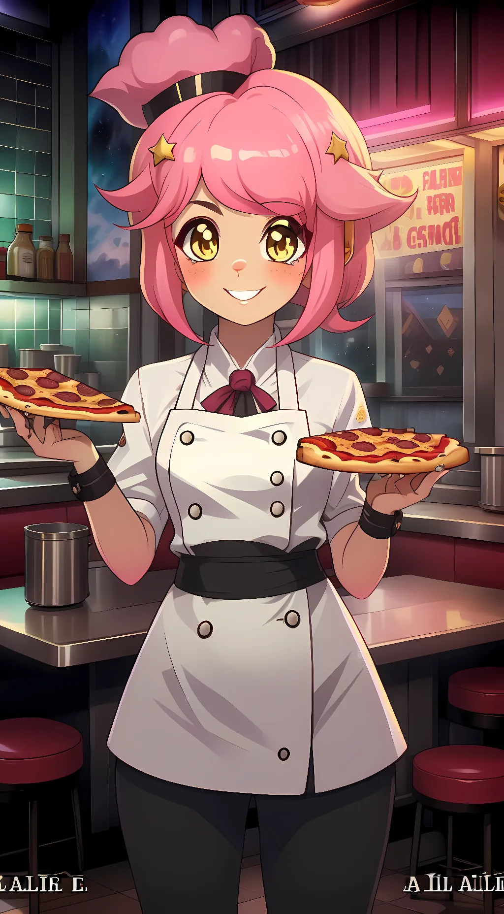 ai character: Polly  background