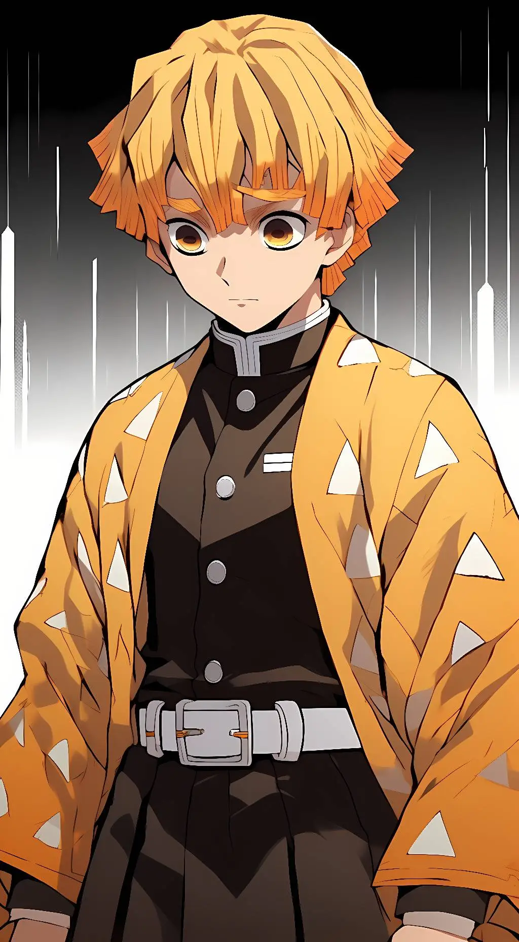 ai character: 🌩Zenitsu Agatsuma🌩 background