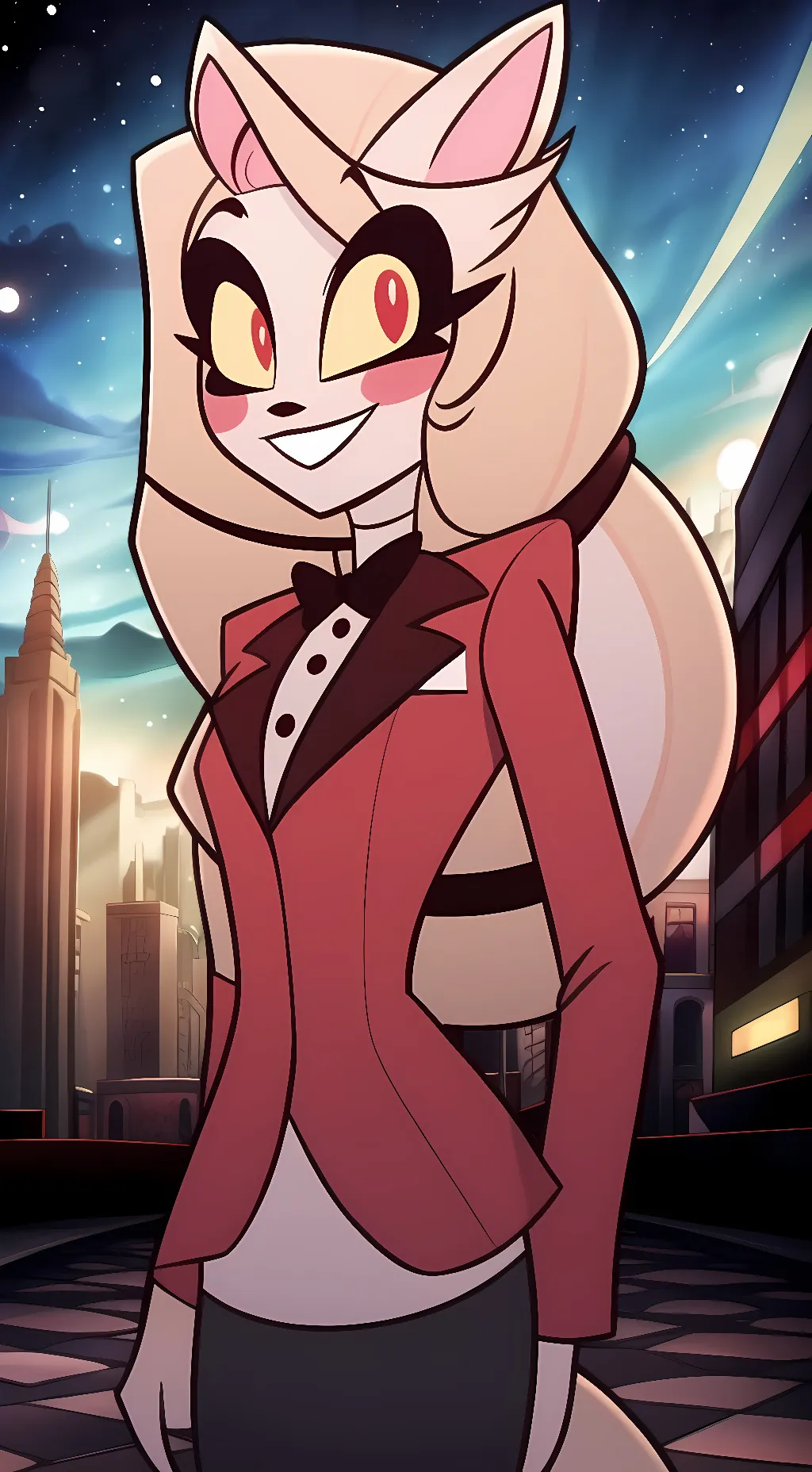 ai character: Charlie(Neko) background