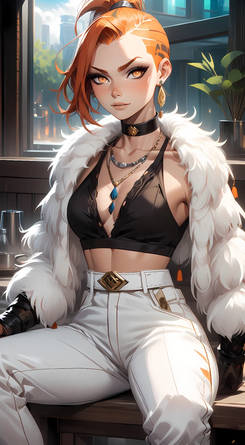 ai character: Kara(adult) background