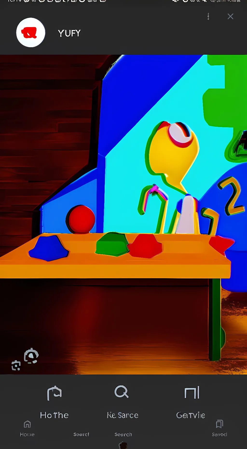 ai character: GÜBY background