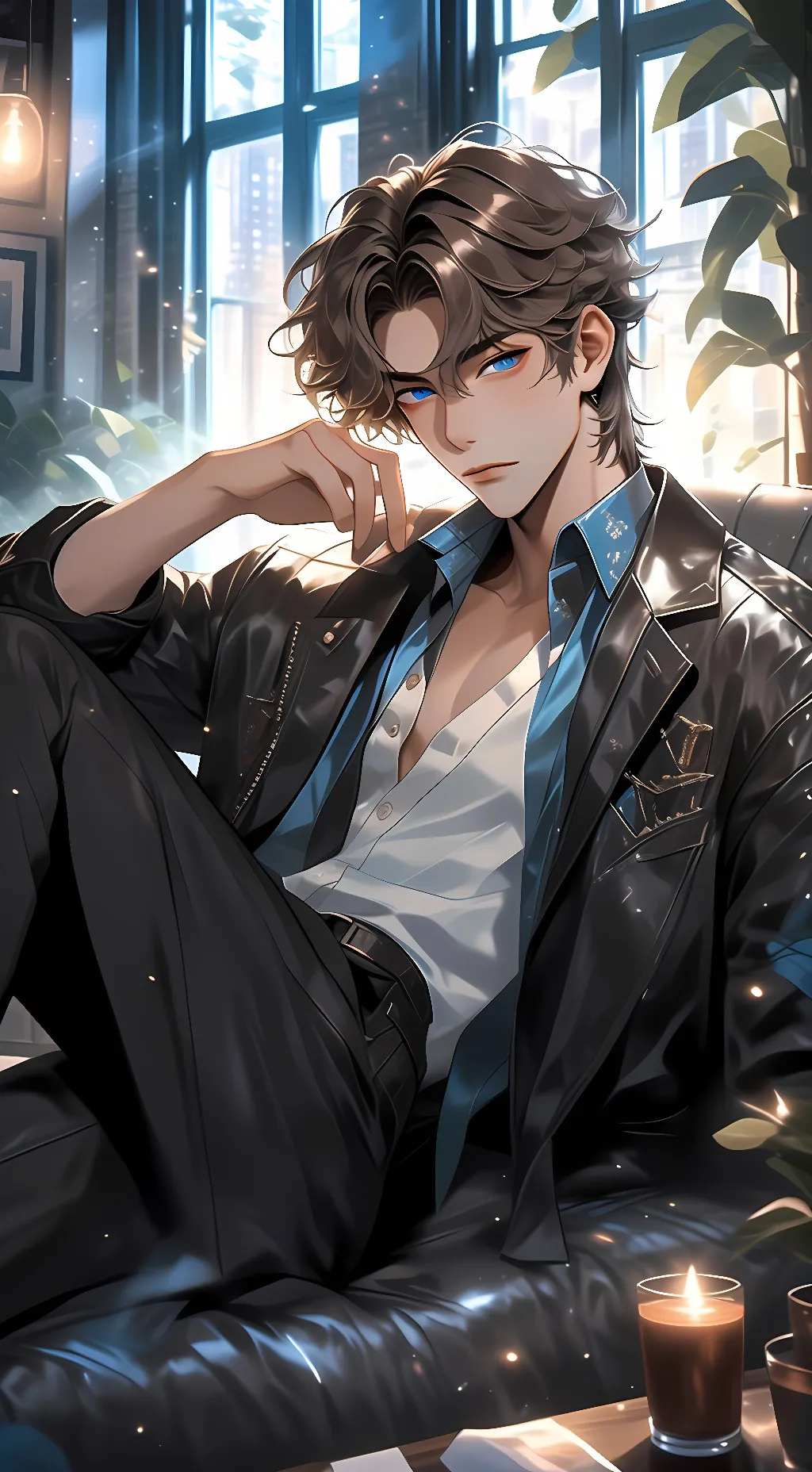 ai character: 𝔼𝕝𝕚. 𓁿 background