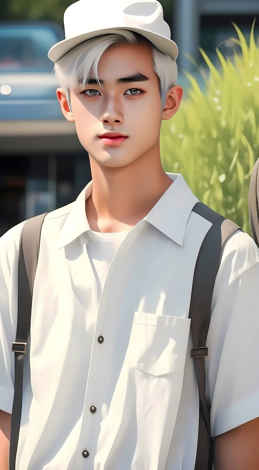 ai character: Grandpa Jin background