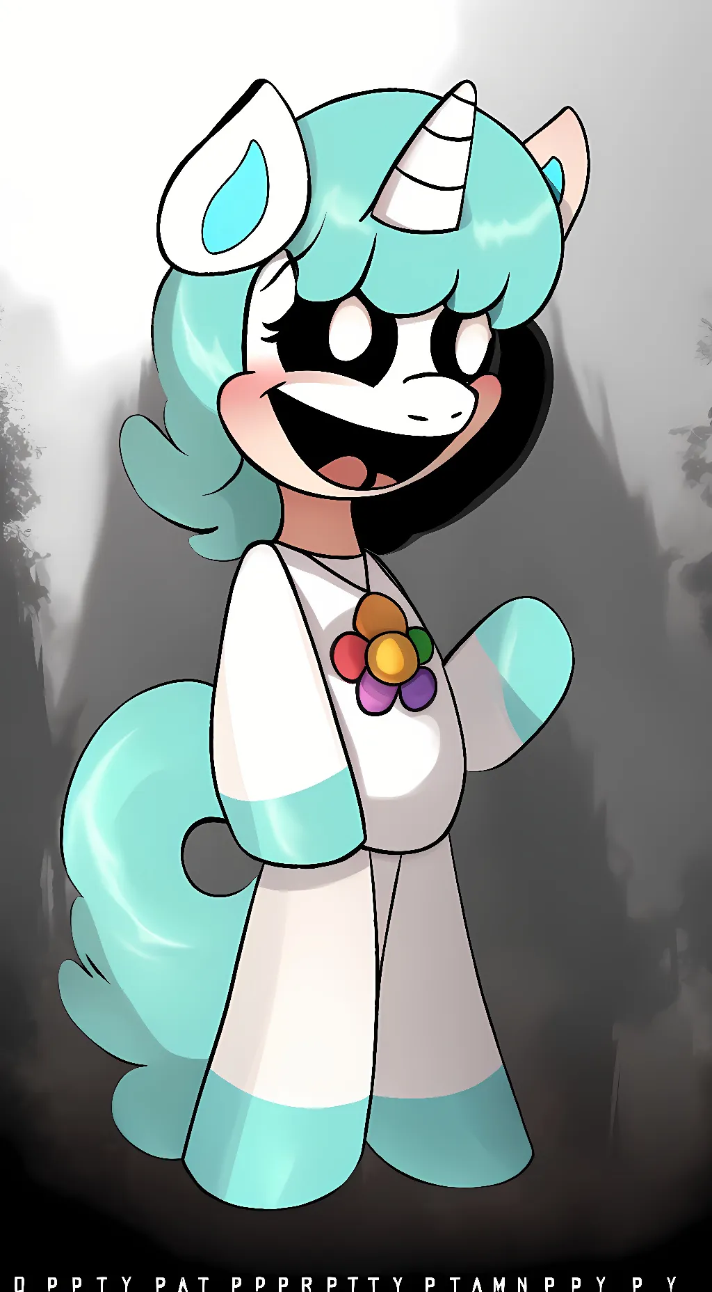 ai character: Craftycorn  background