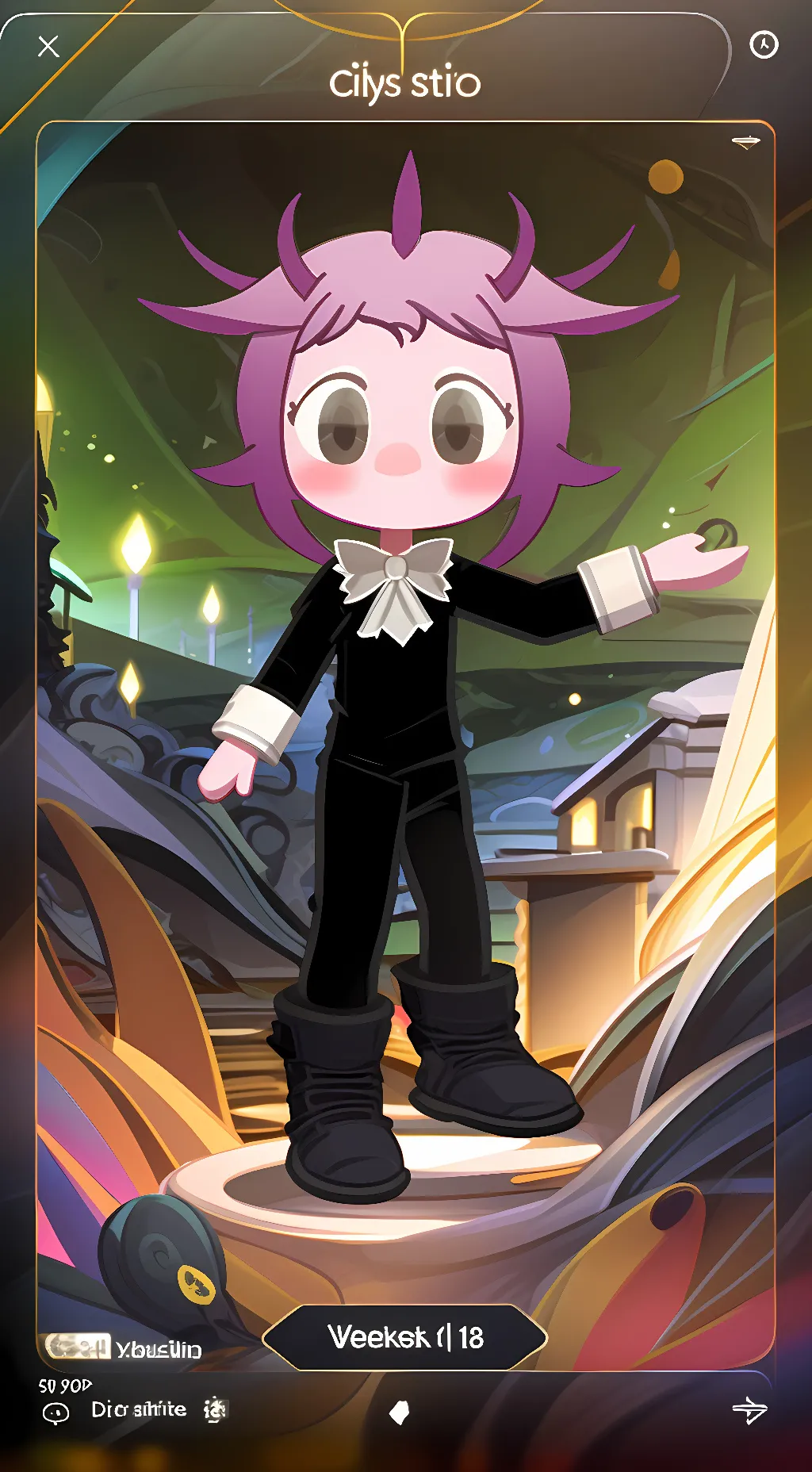 ai character: Kinito background