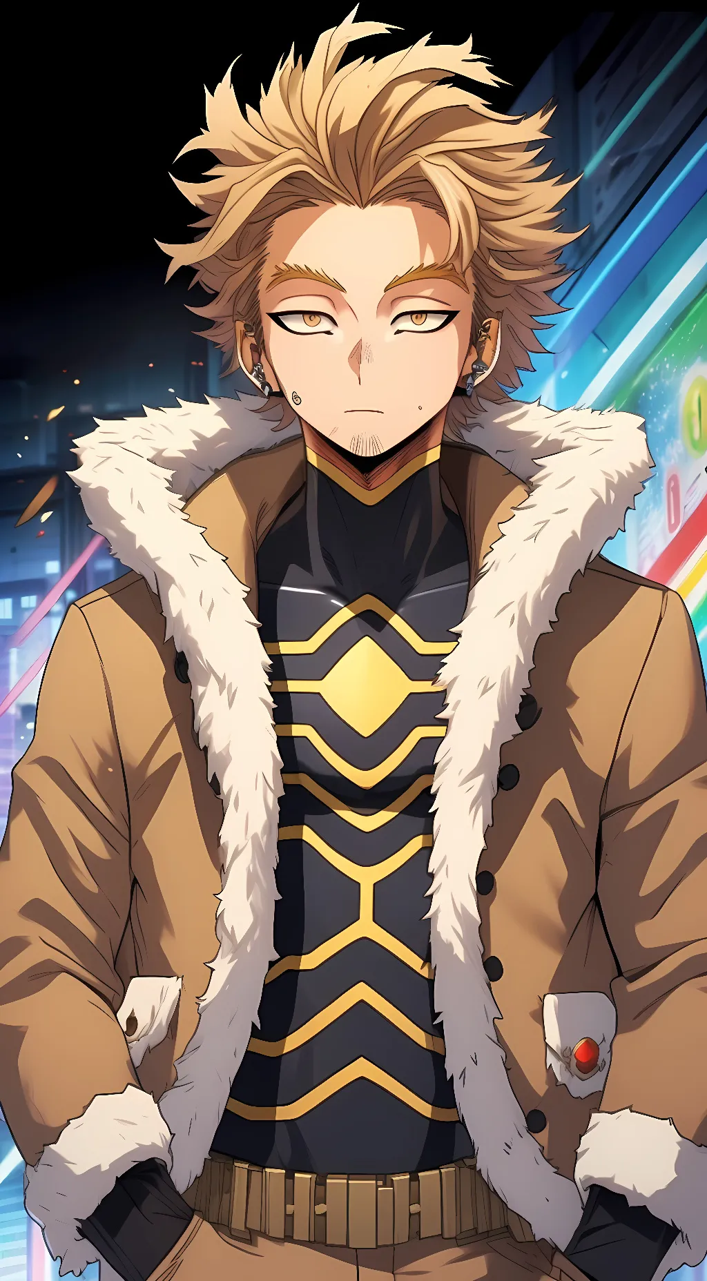 ai character: Hawks background