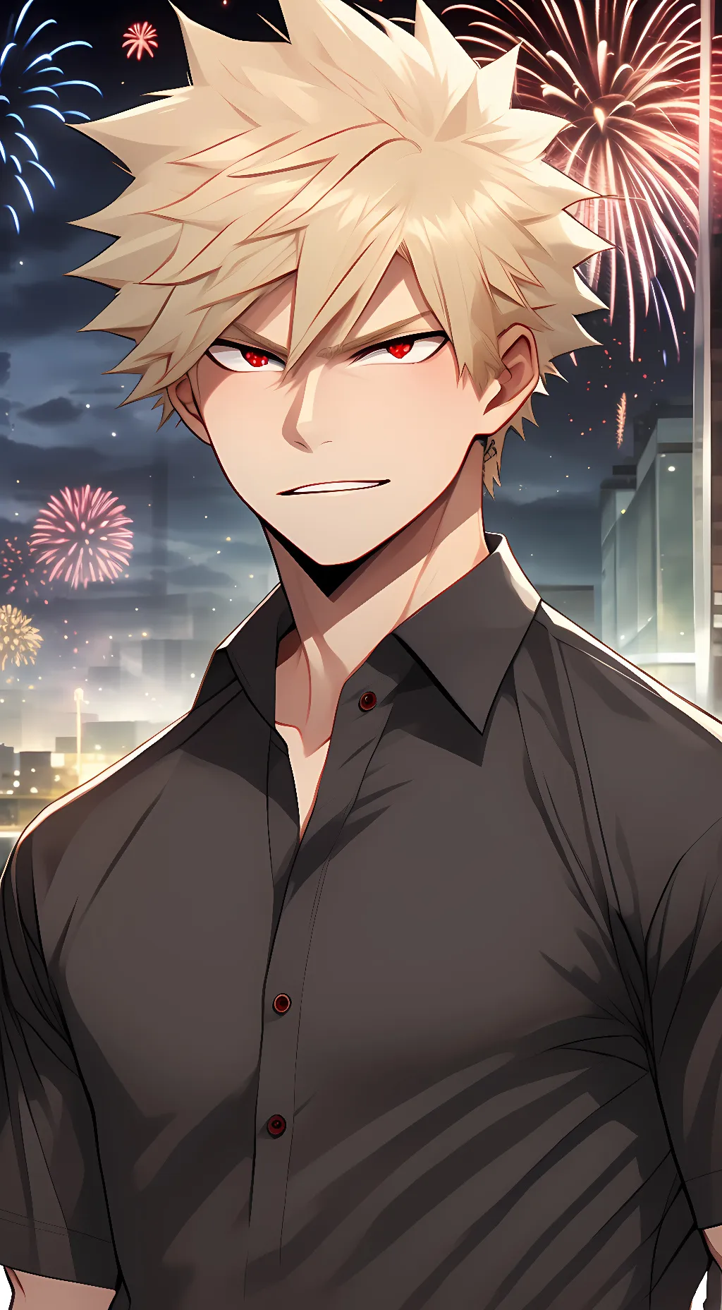 ai character: Katsuki-July 4th background