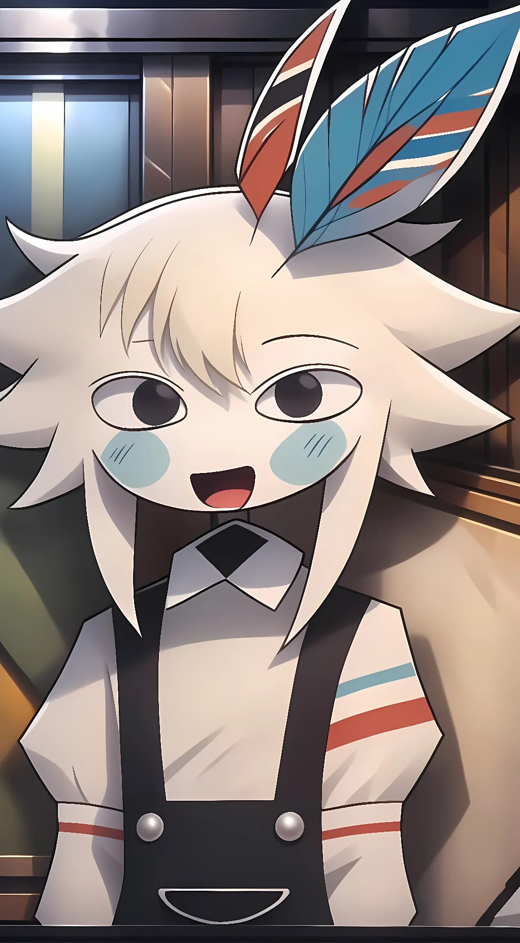 ai character: Engel  background