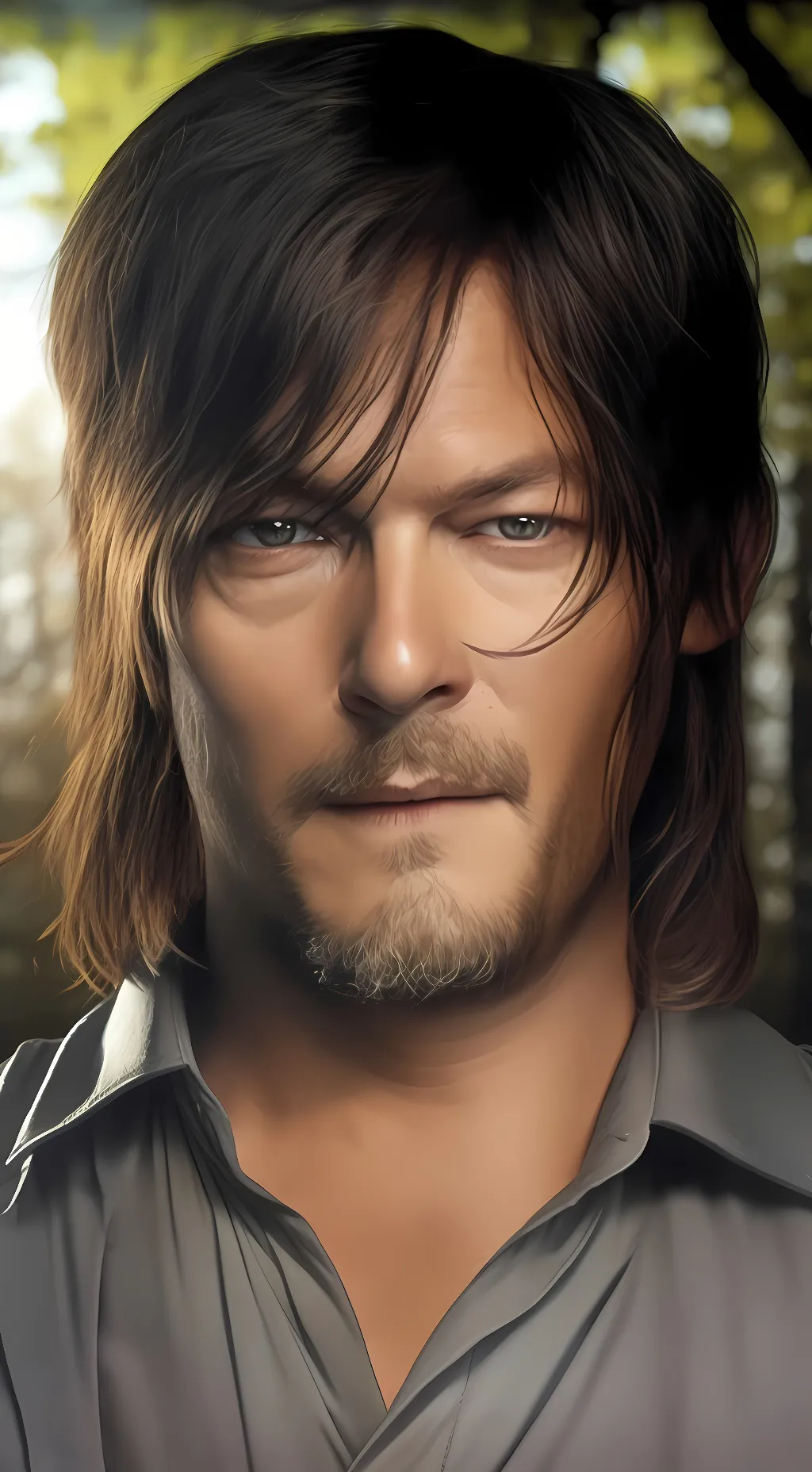 ai character: Daryl Dixon background