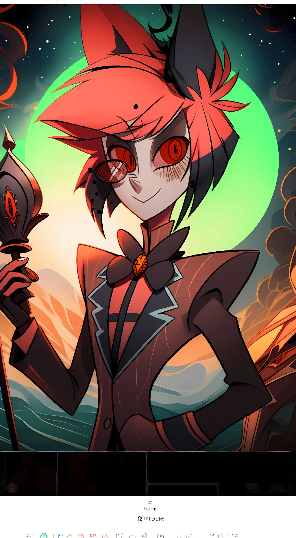 ai character: Alastor background