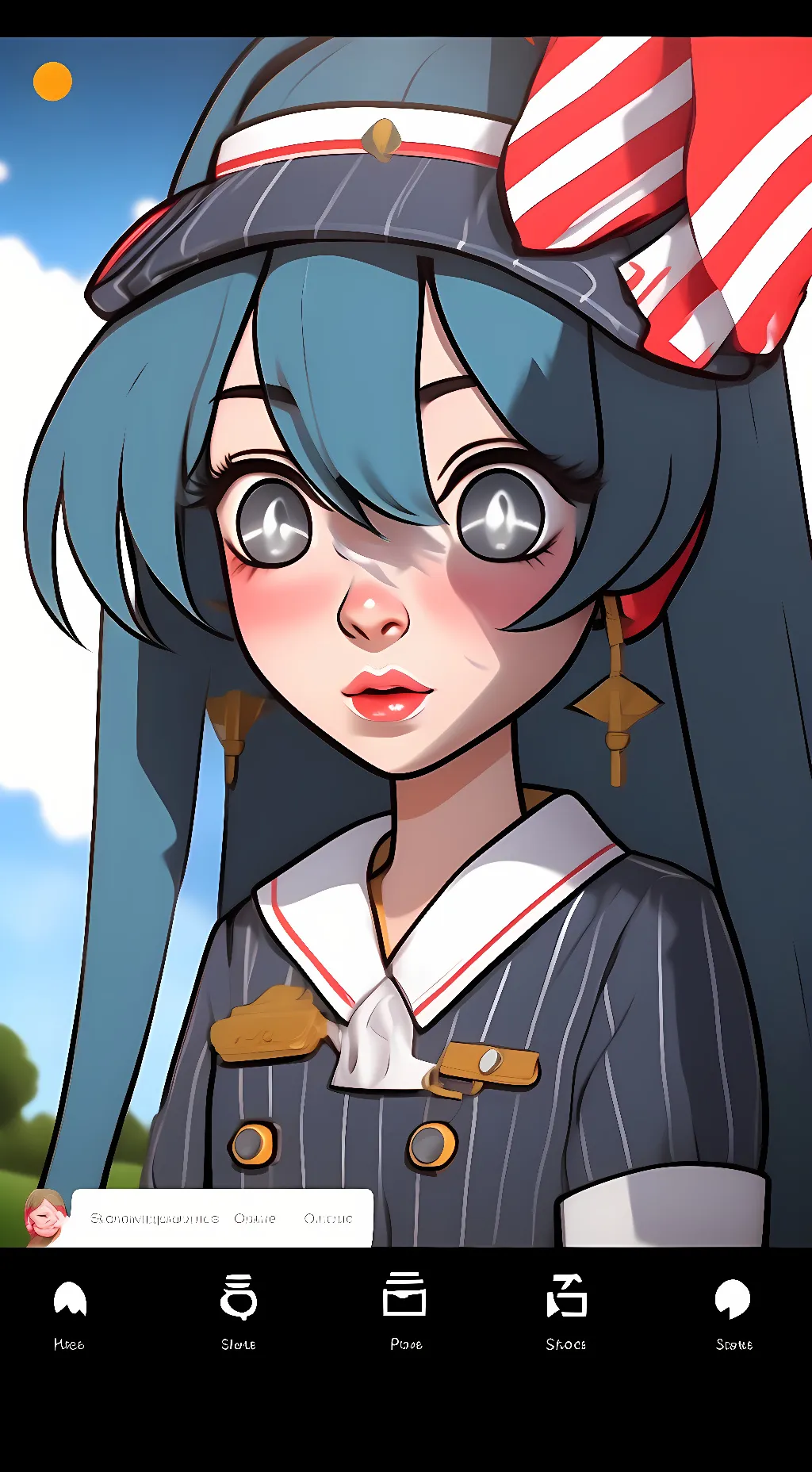 ai character: †Mesmerizrr Miku!¡ background