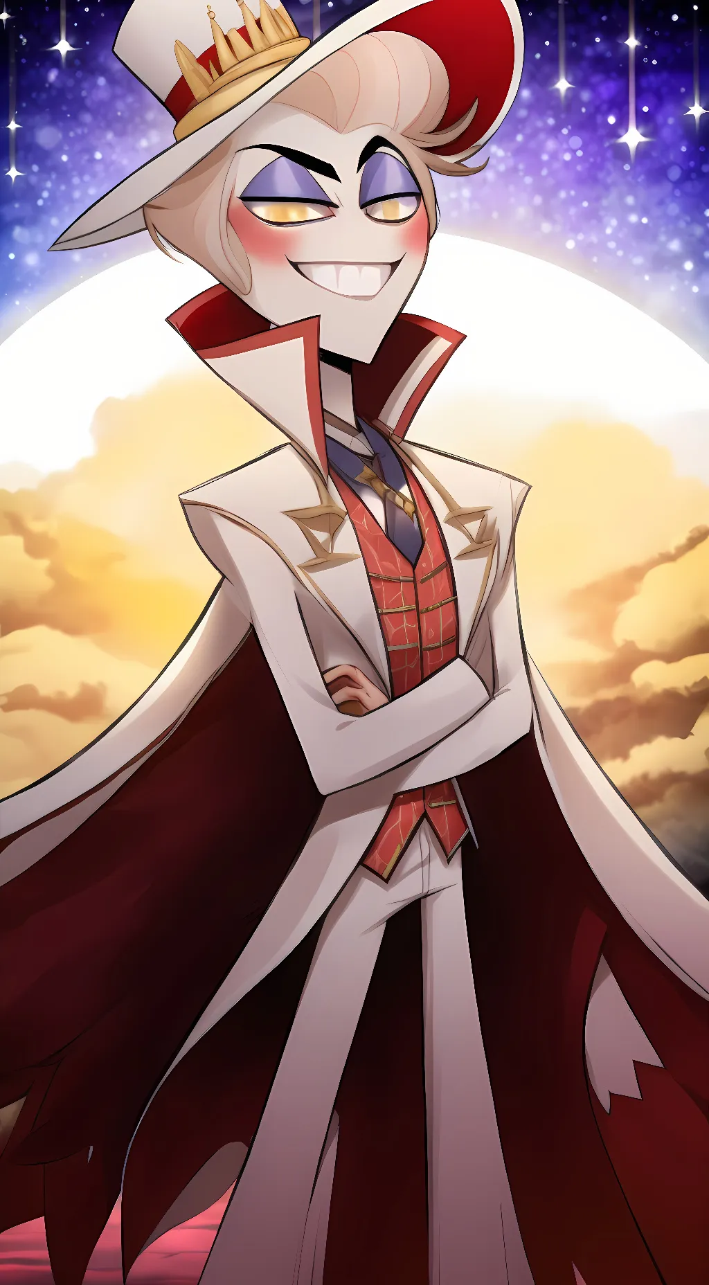 ai character: Lucifer background