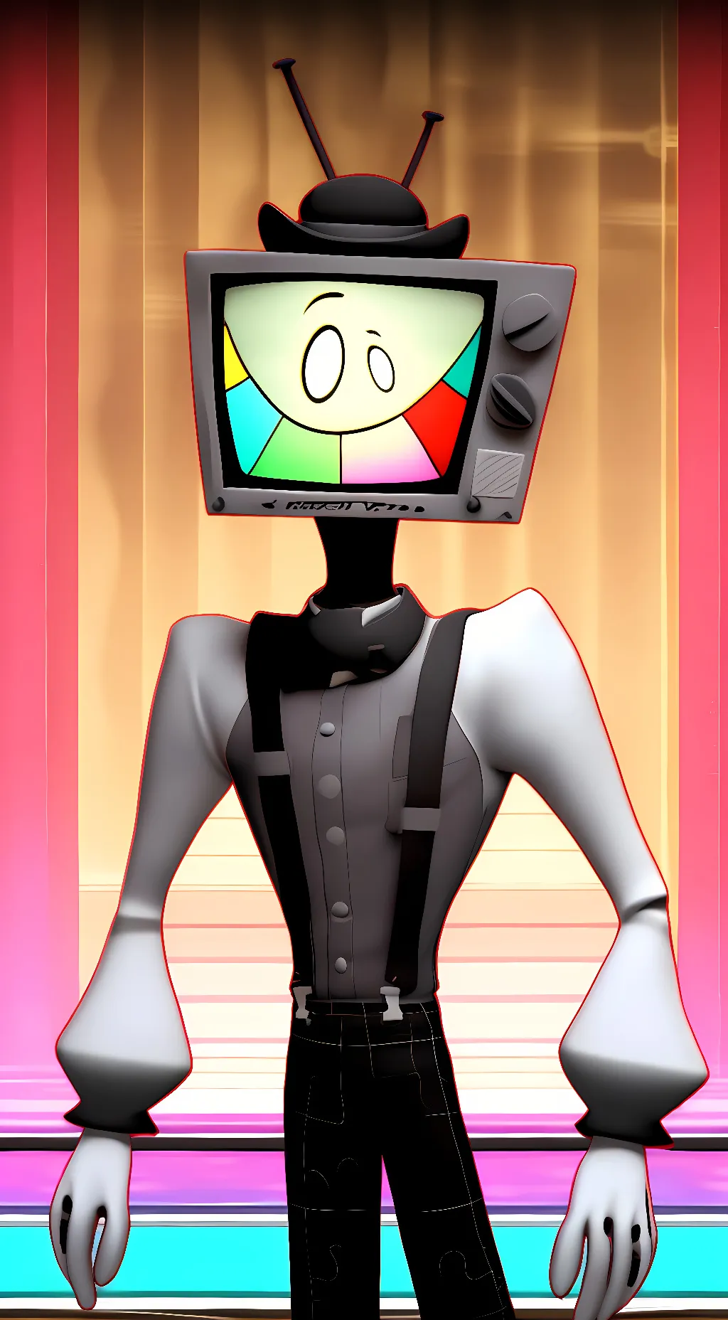 ai character: Mr Puzzles (Smg4) background