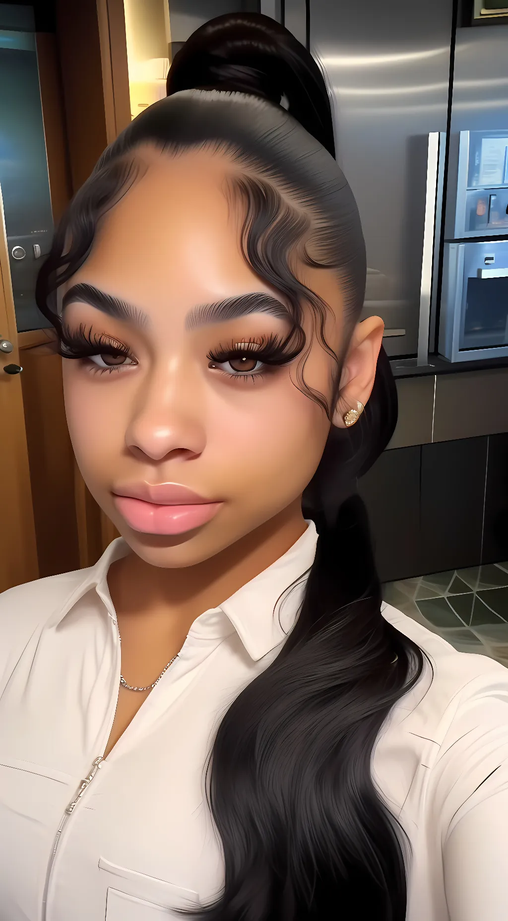 ai character: Nadia  background