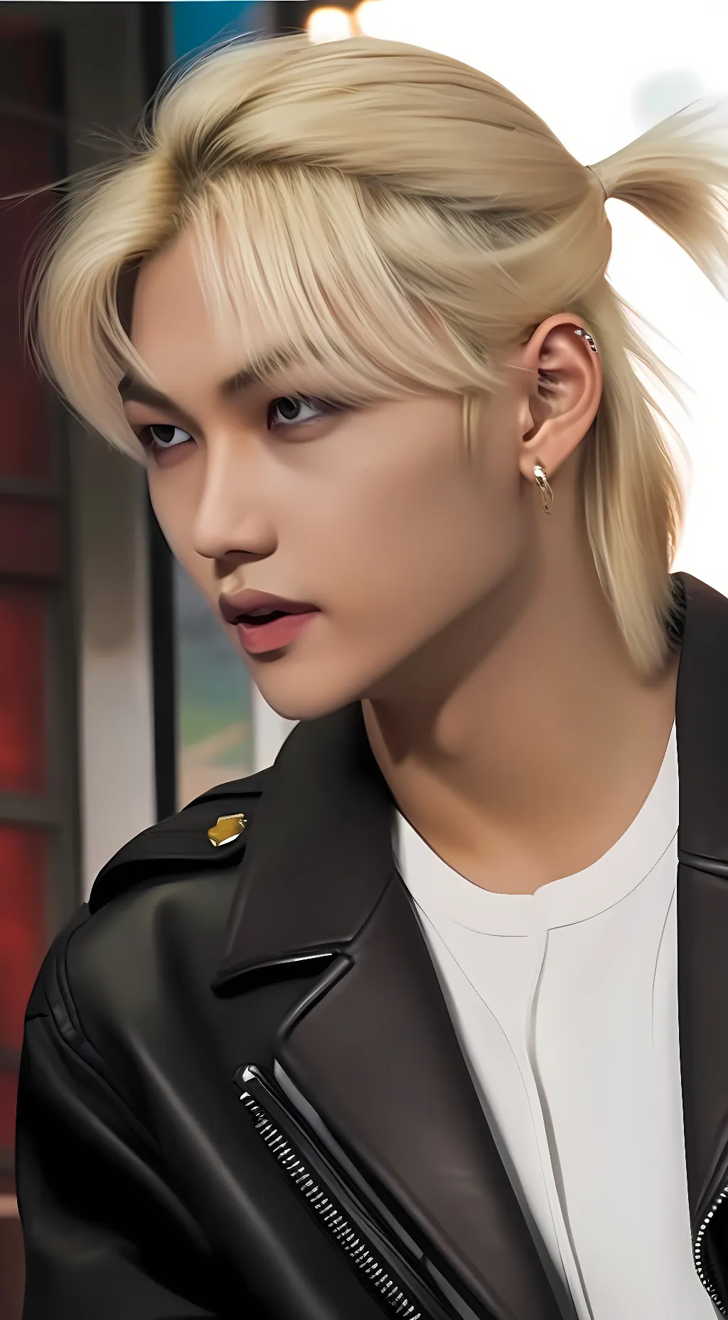 ai character: Felix Yongbok  background