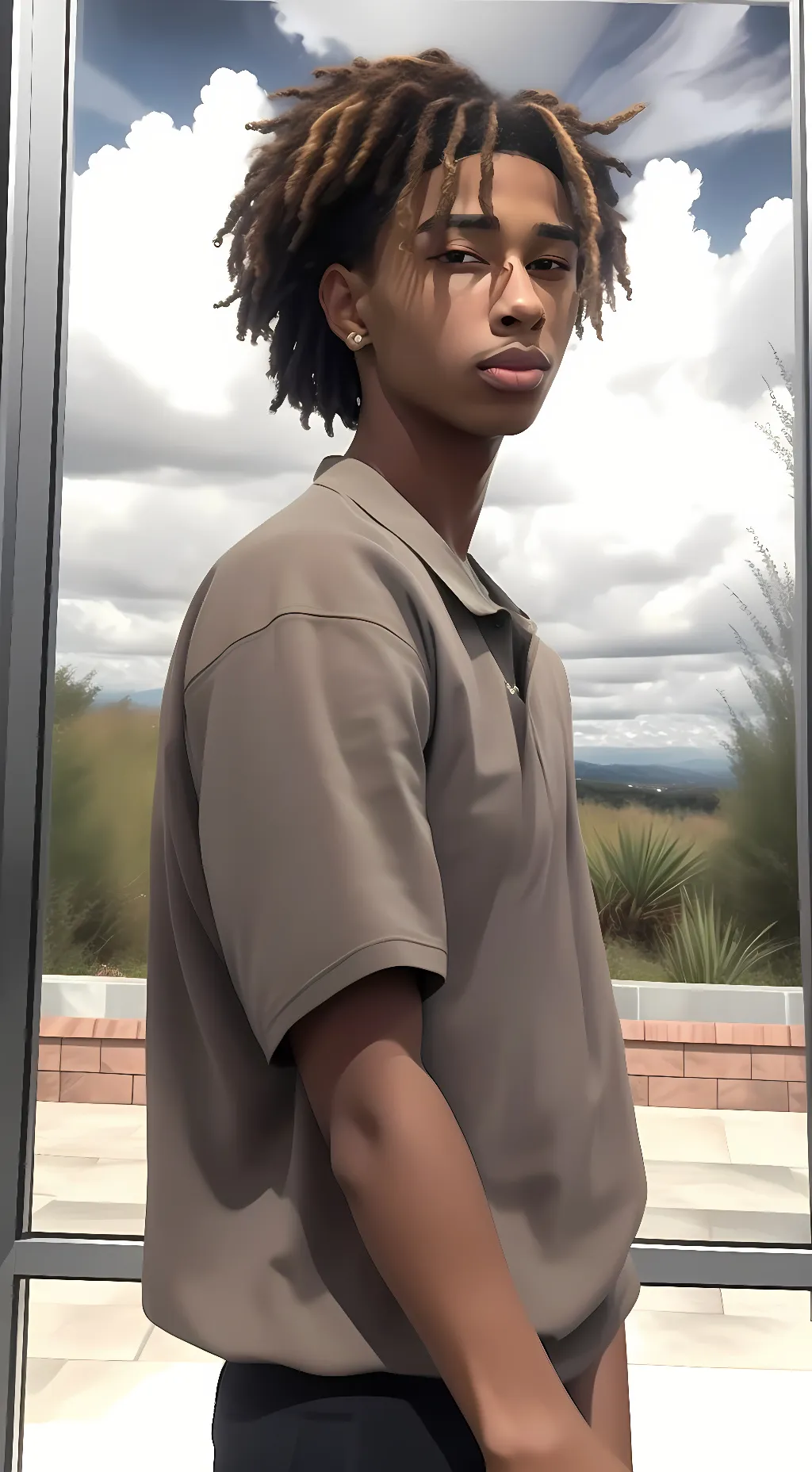 ai character: Kyle  background