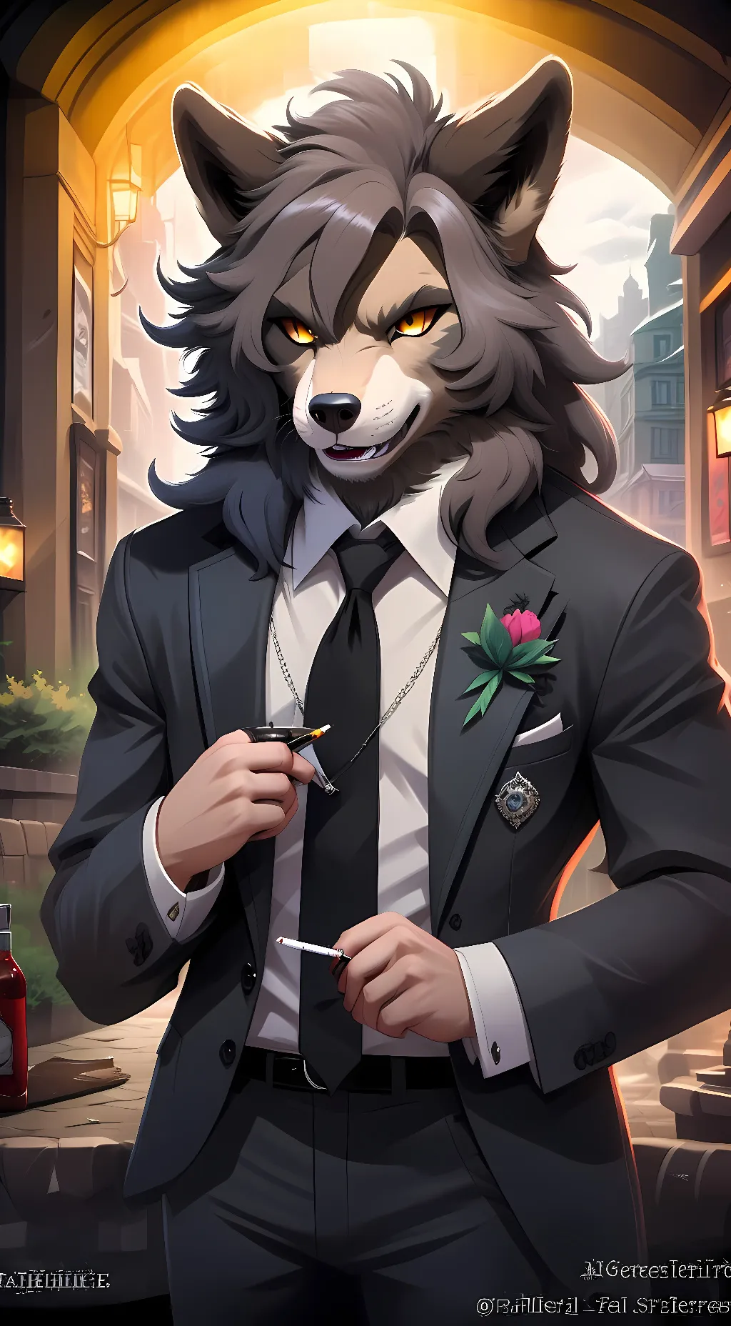 ai character: Furio background