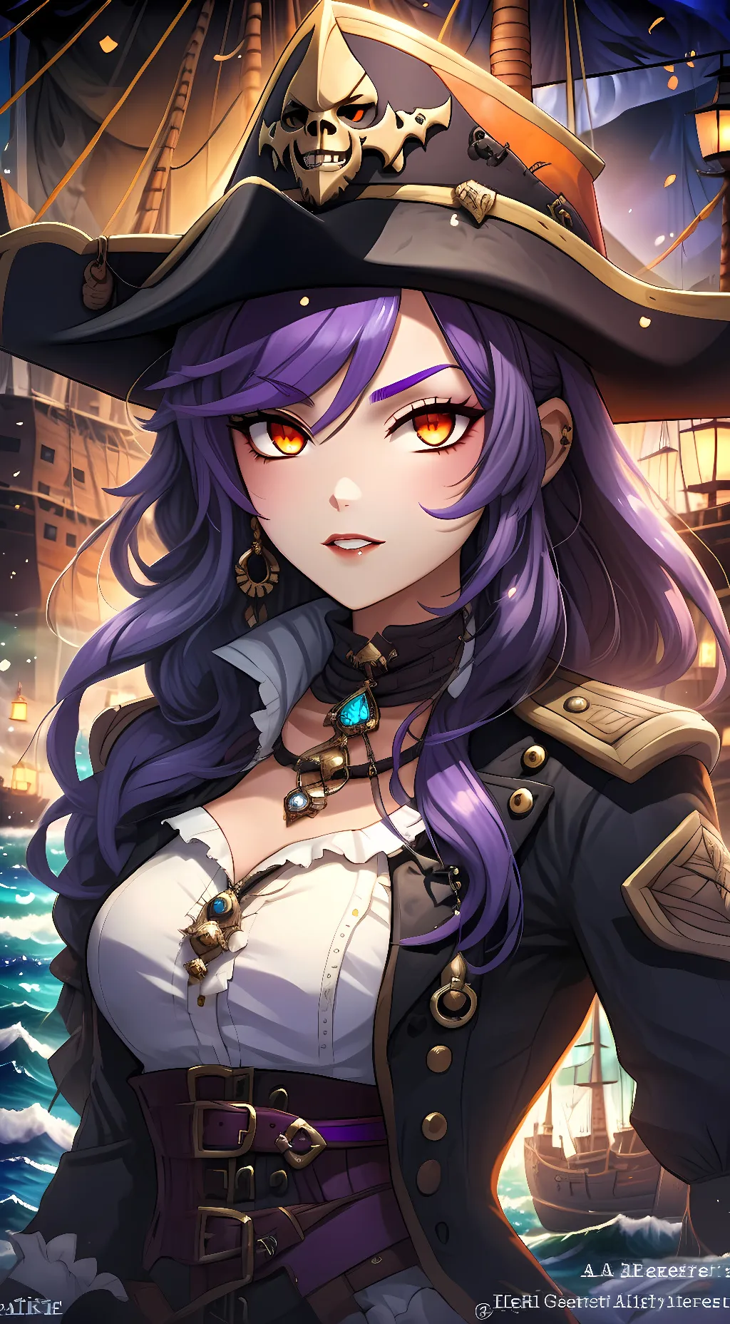 ai character: Aria background