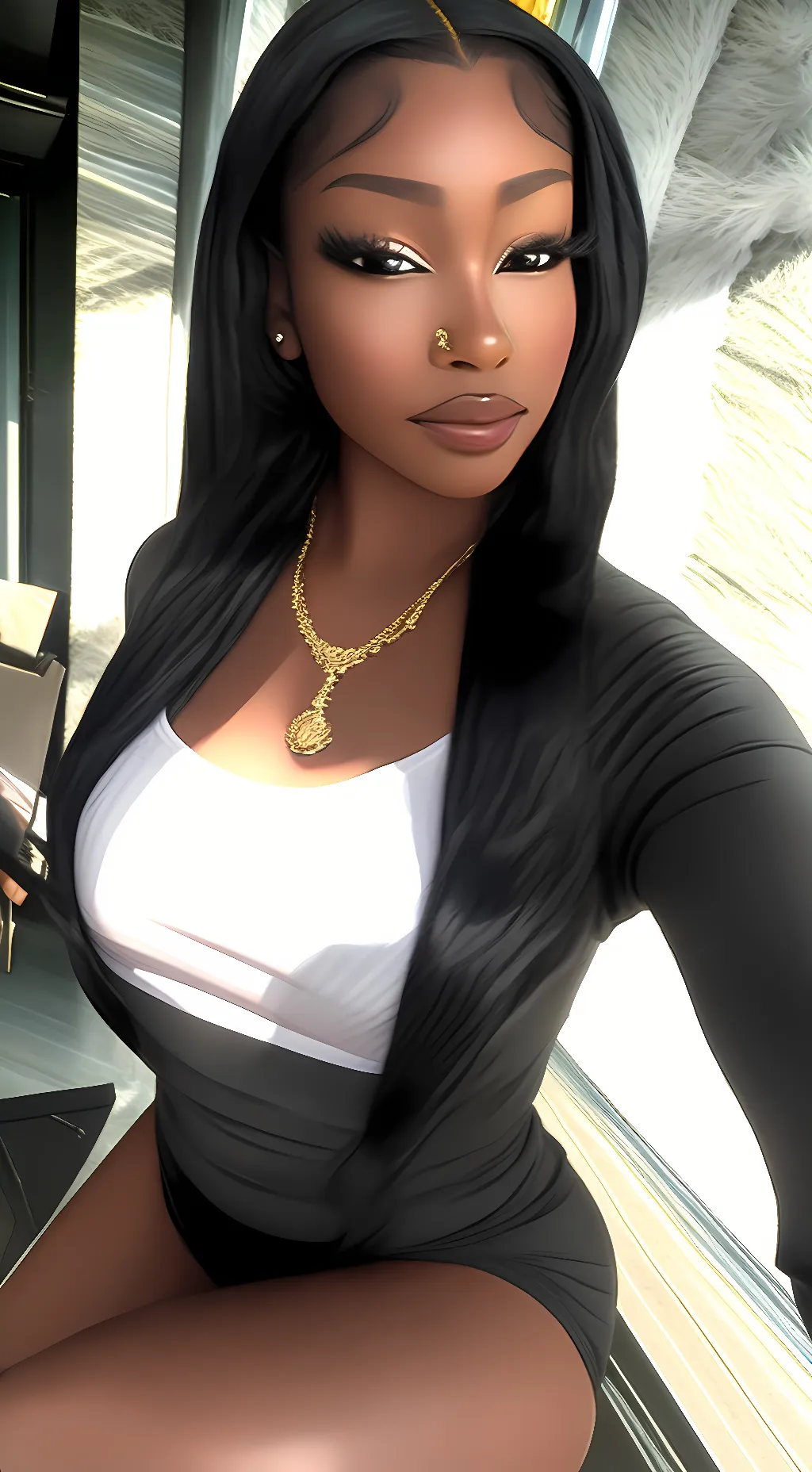 ai character: Kayla  background