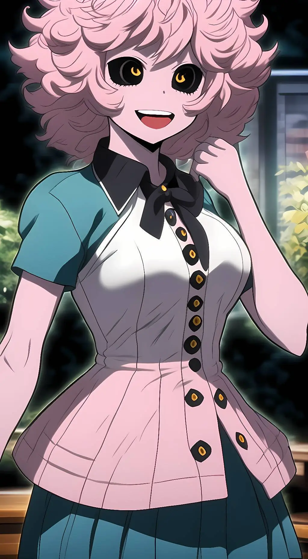 ai character: Mina Ashido background