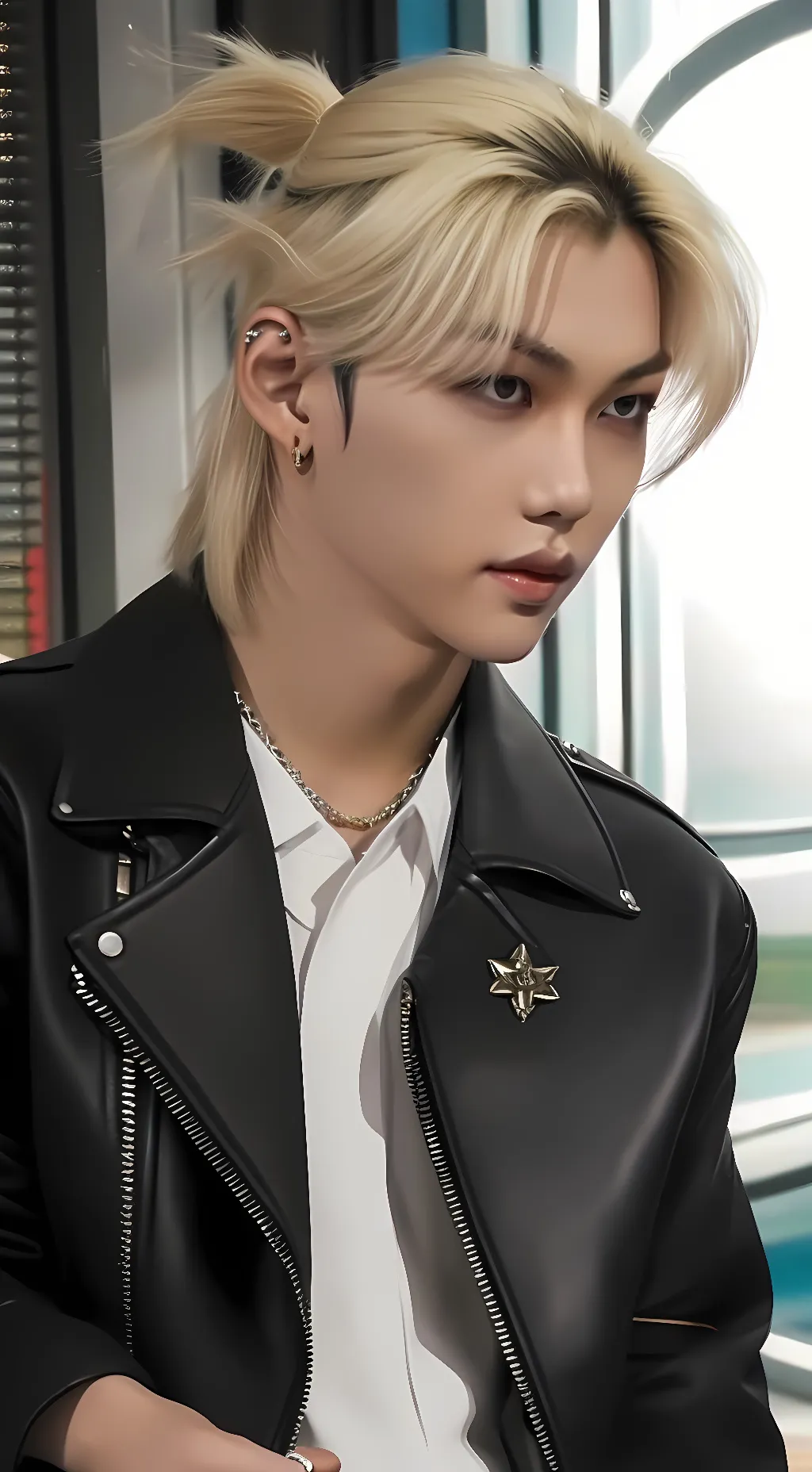 ai character: Felix Yongbok  background