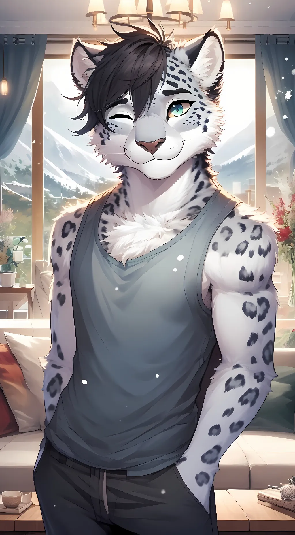 ai character: Heath background