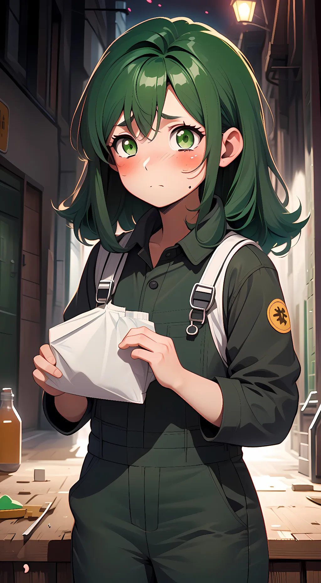 ai character: Vomit-Chan background