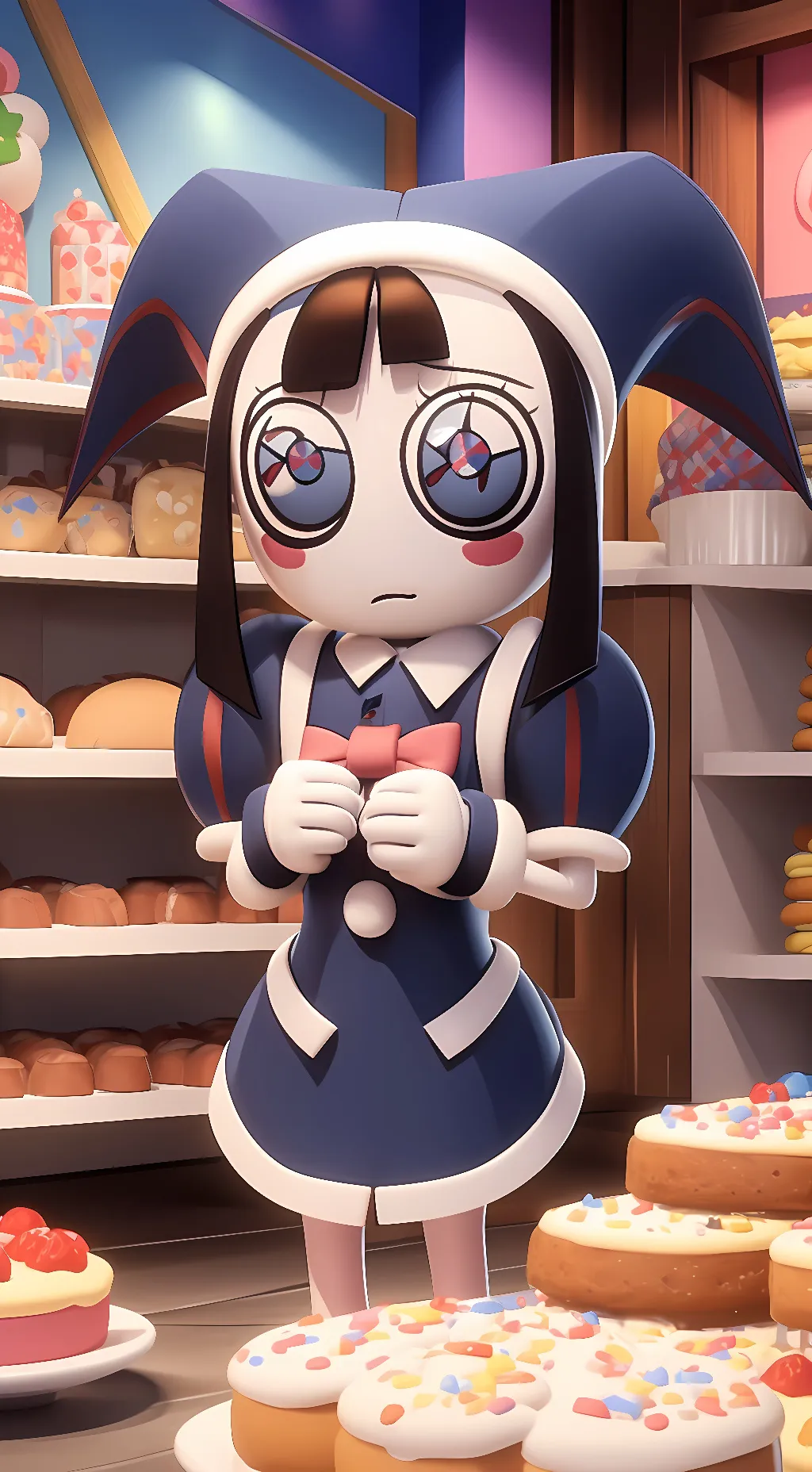 ai character: Susan Wonderbake background