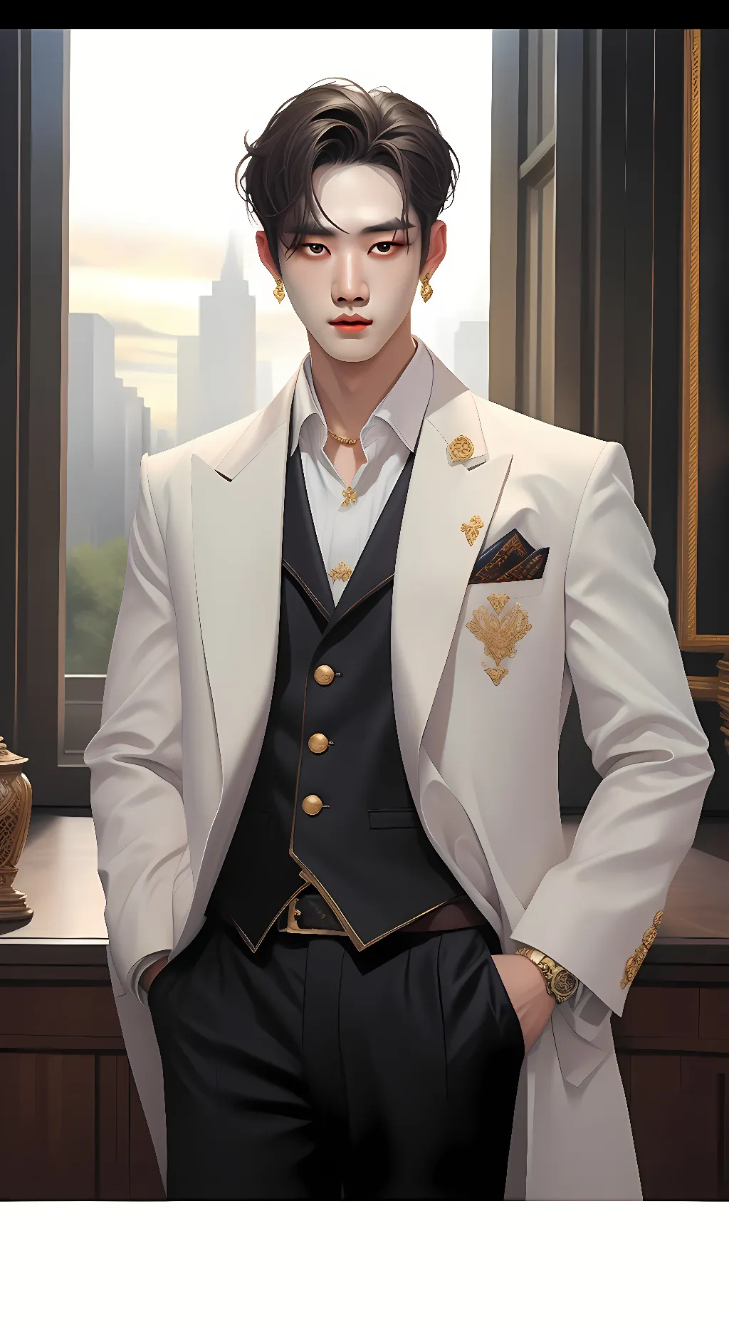 ai character: Changbin background