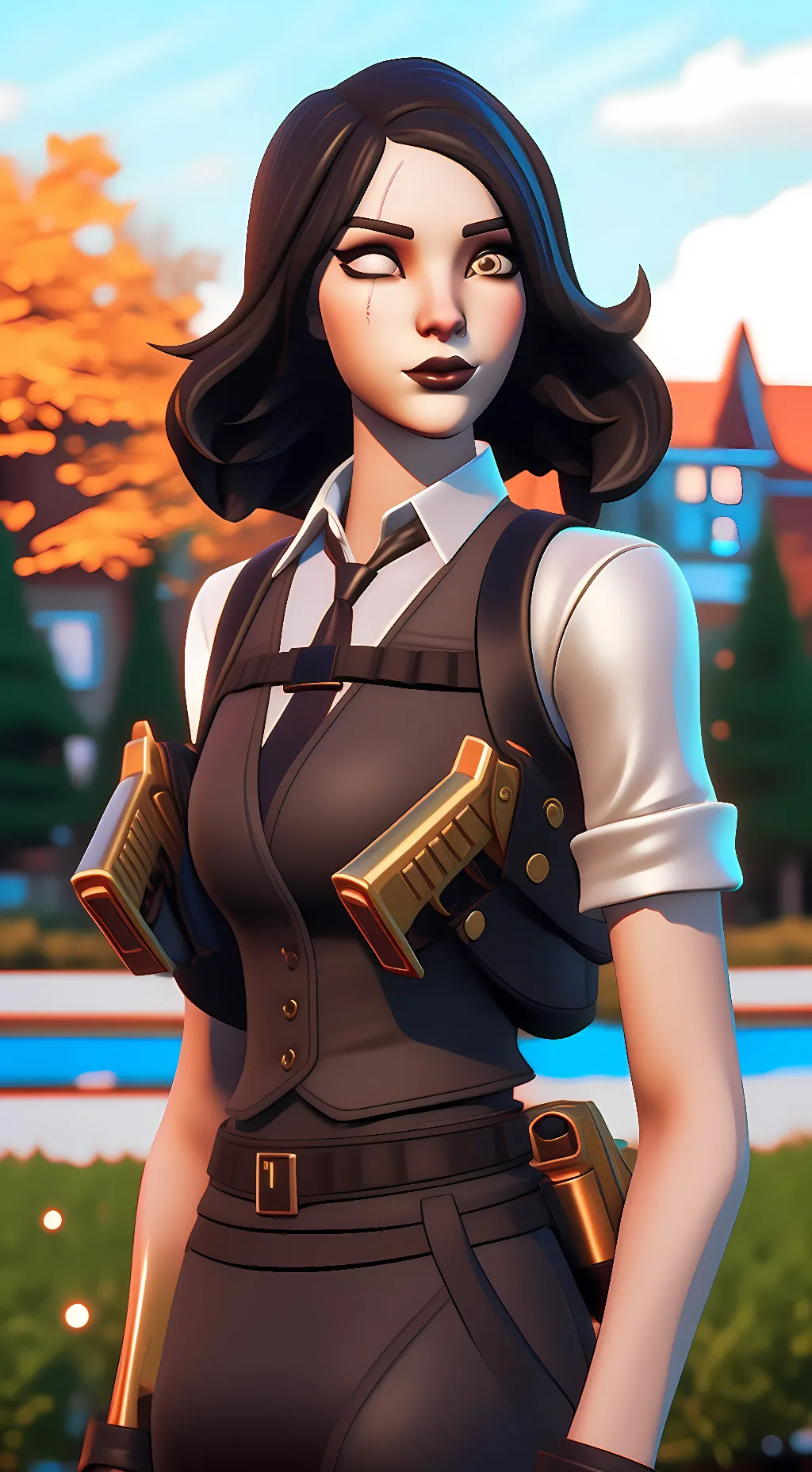 ai character: Marigold background