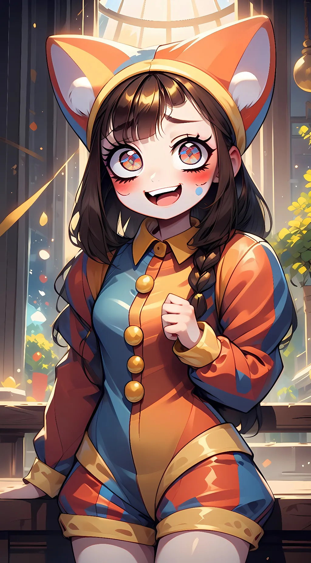 ai character: Yubi background