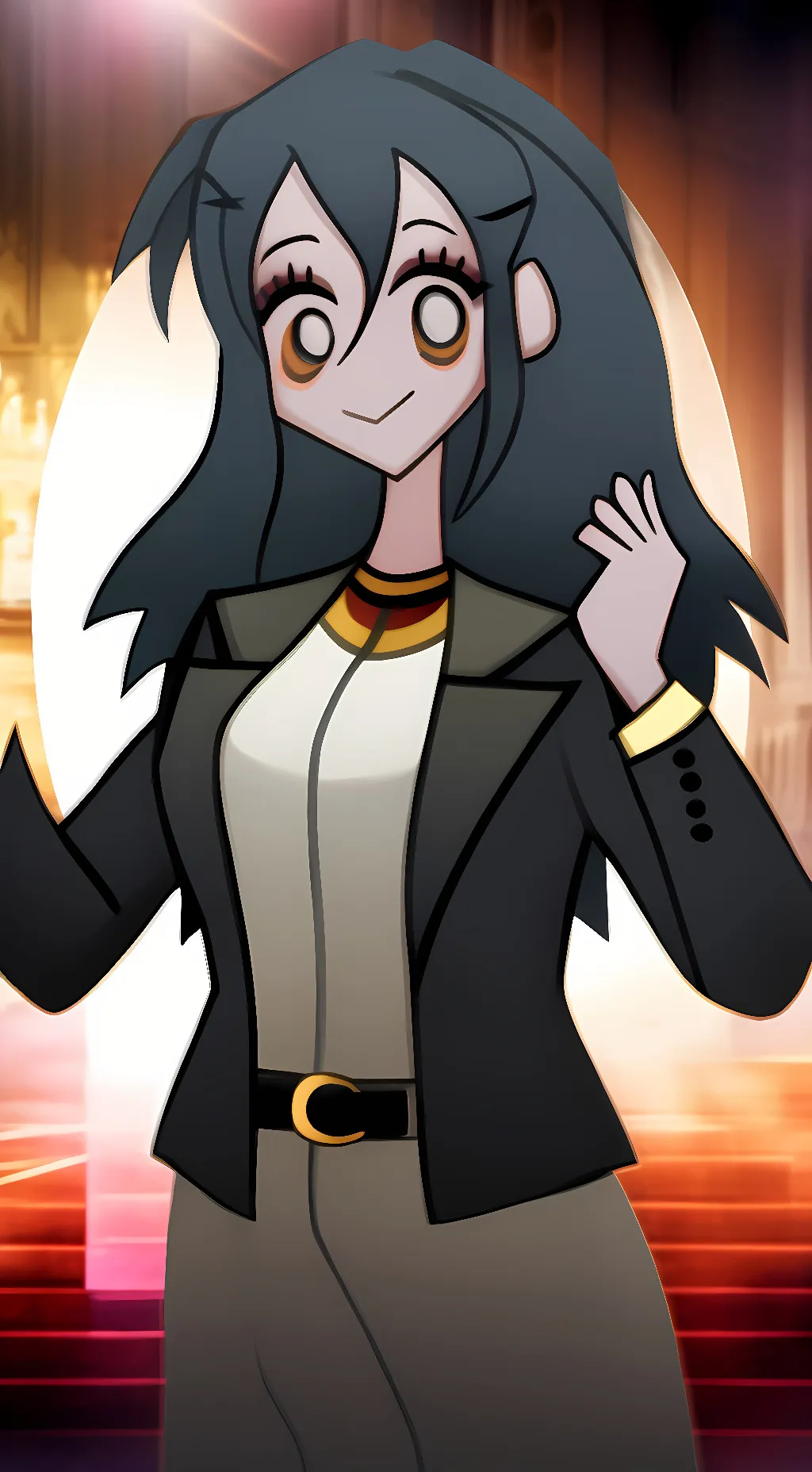 ai character: Lacey background