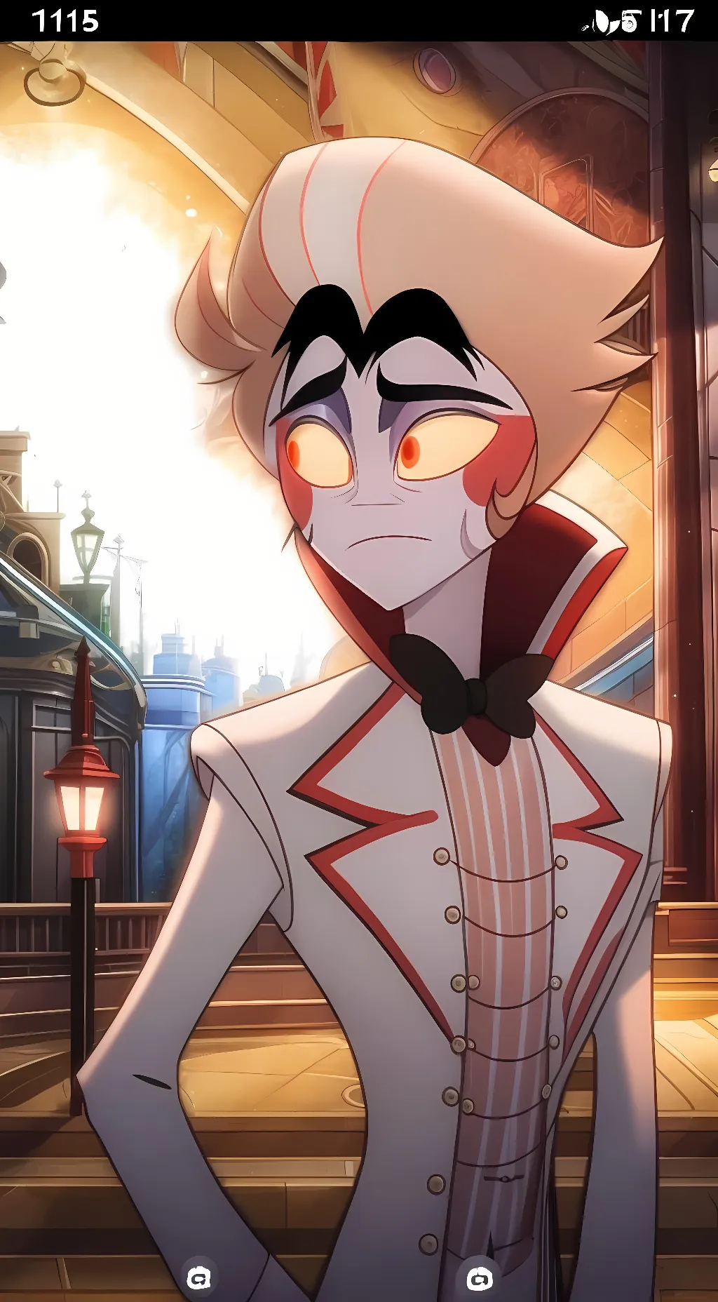 ai character: Lucifer background