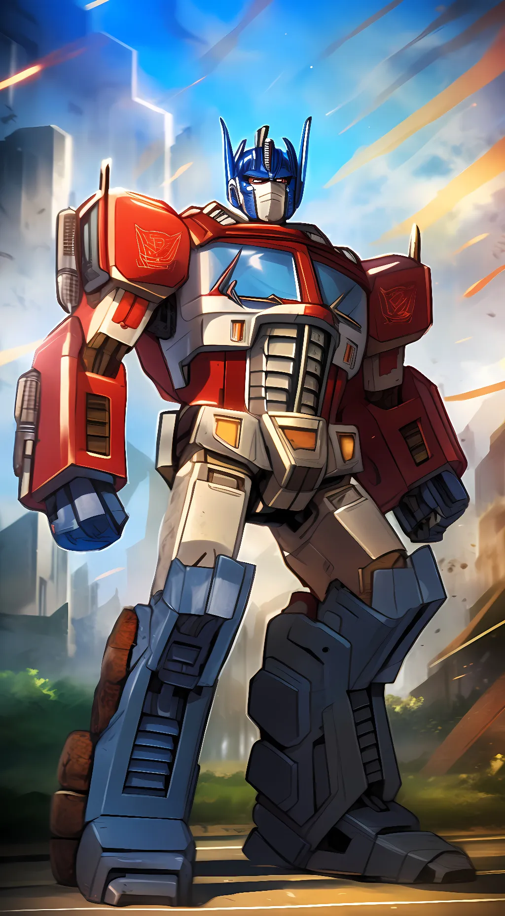 Talkie AI - Chat with Optimus Prime