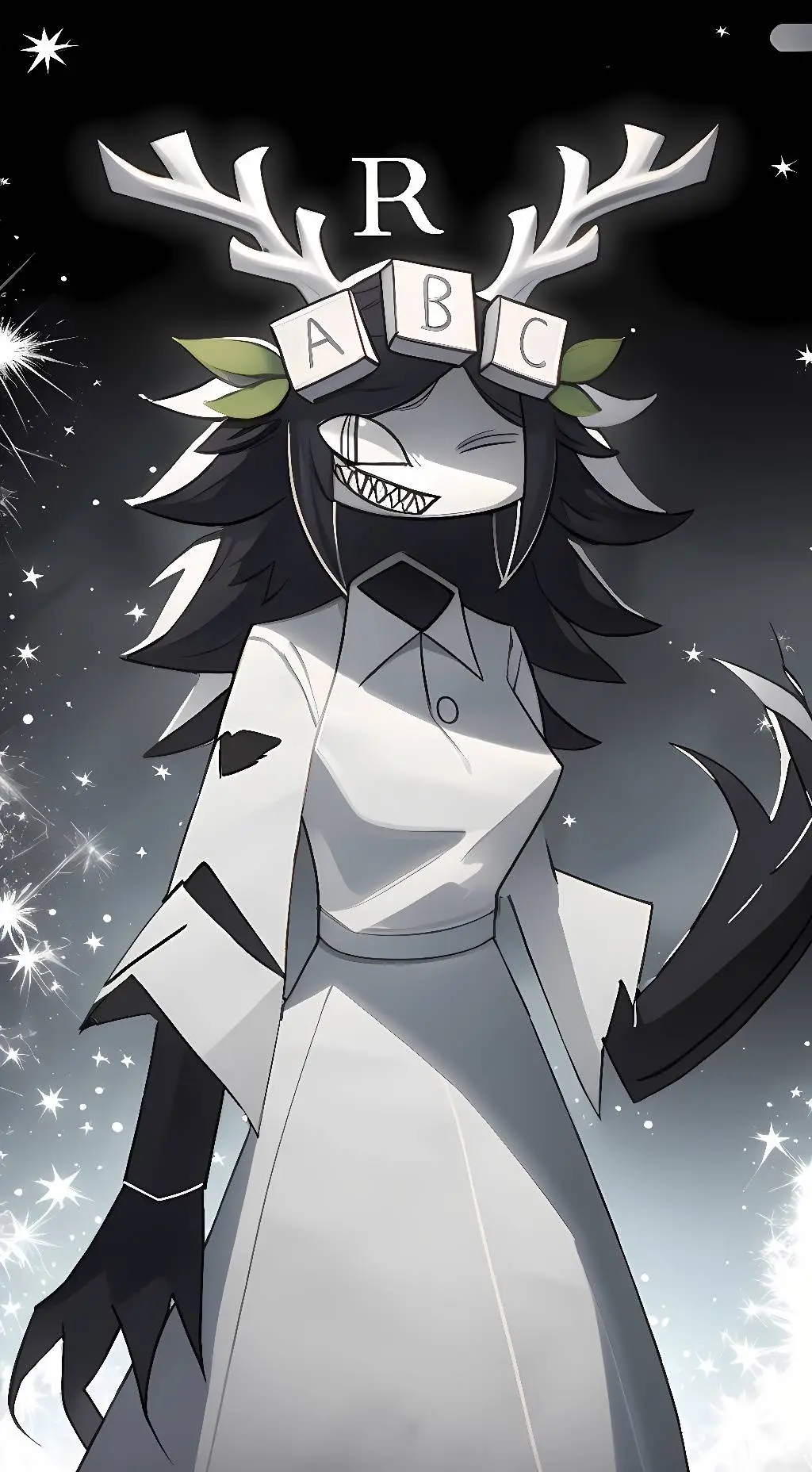 ai character: miss thavel  background