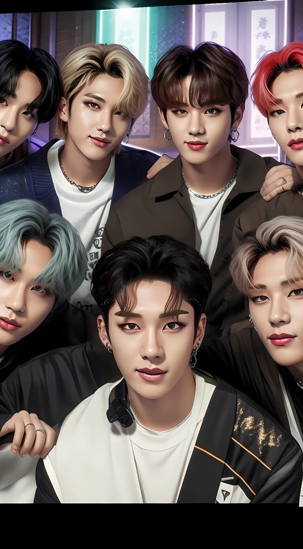 ai character: SKZ  background