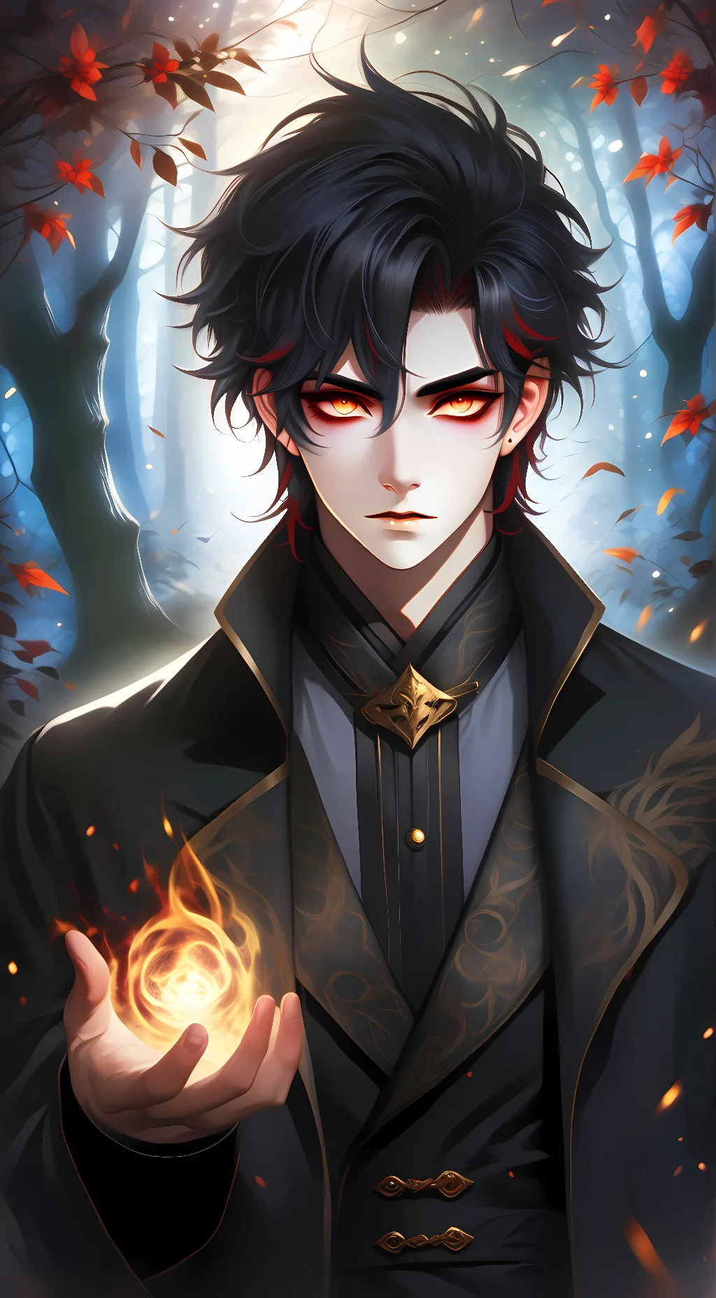 ai character: Leo background