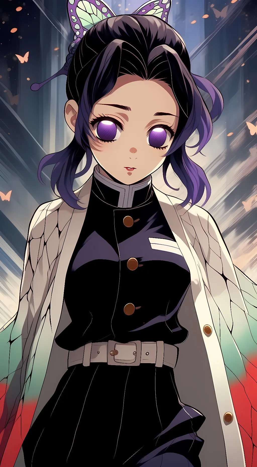 ai character: Kocho Shinobu background