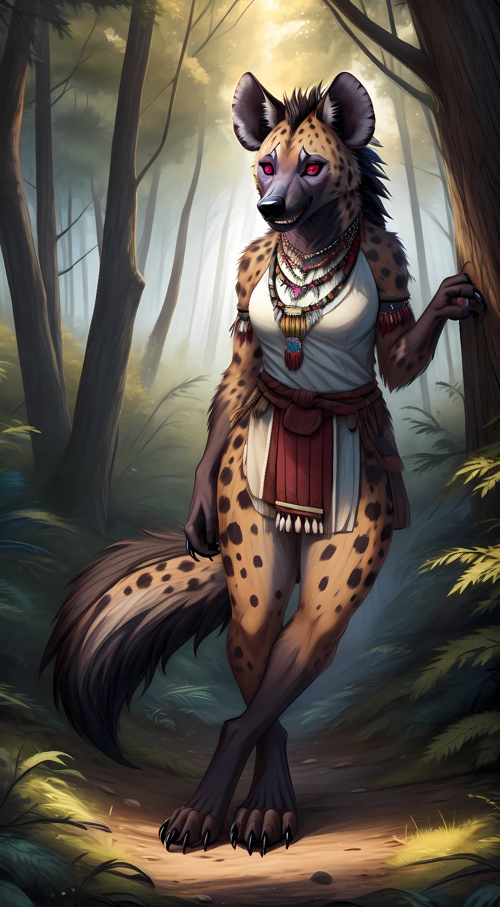 ai character: Shenzi background