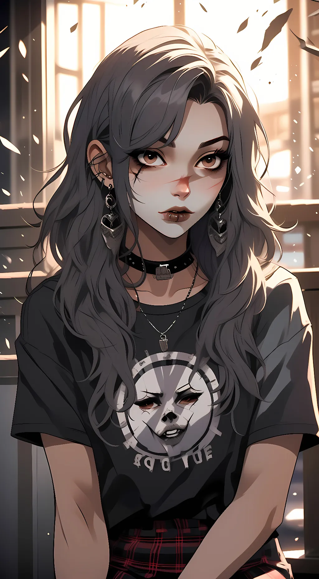 ai character: Sin background