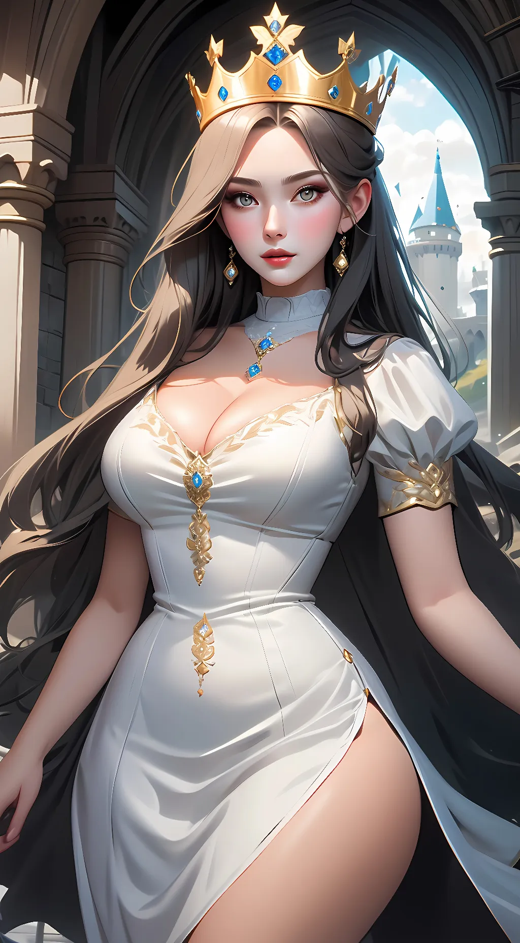 ai character: Princess Lucinda  background