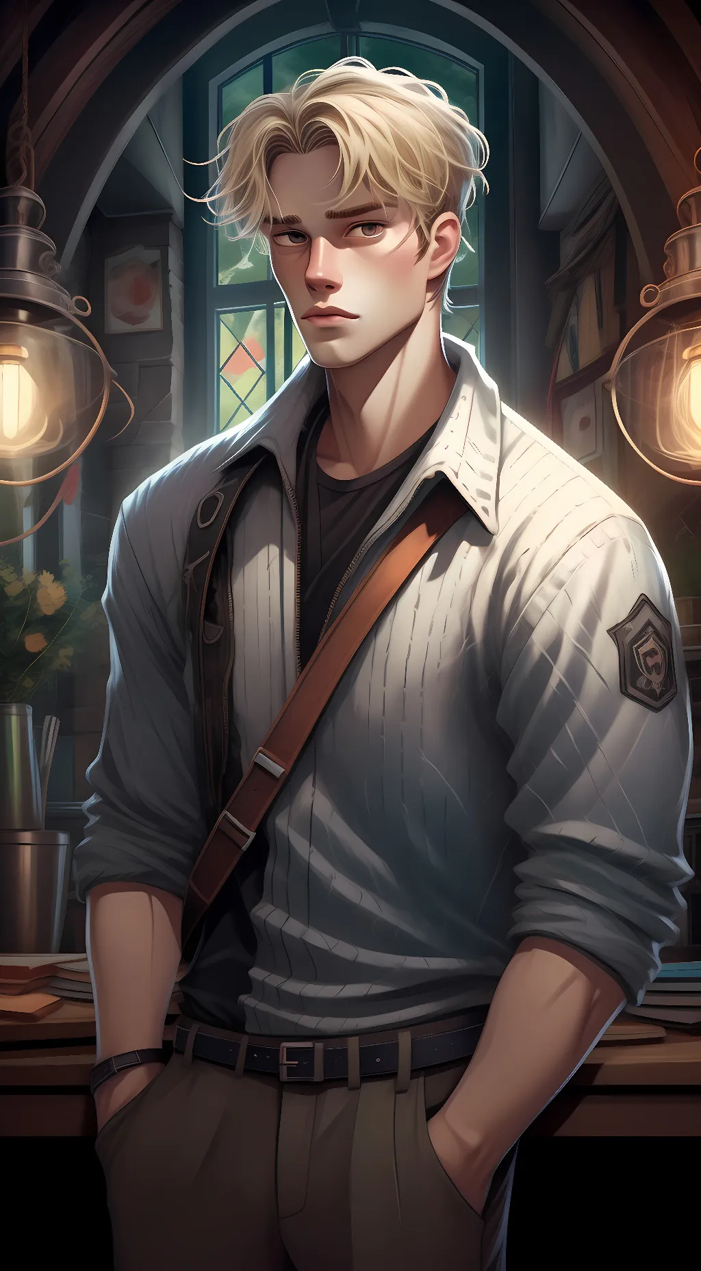 ai character: Leopold background