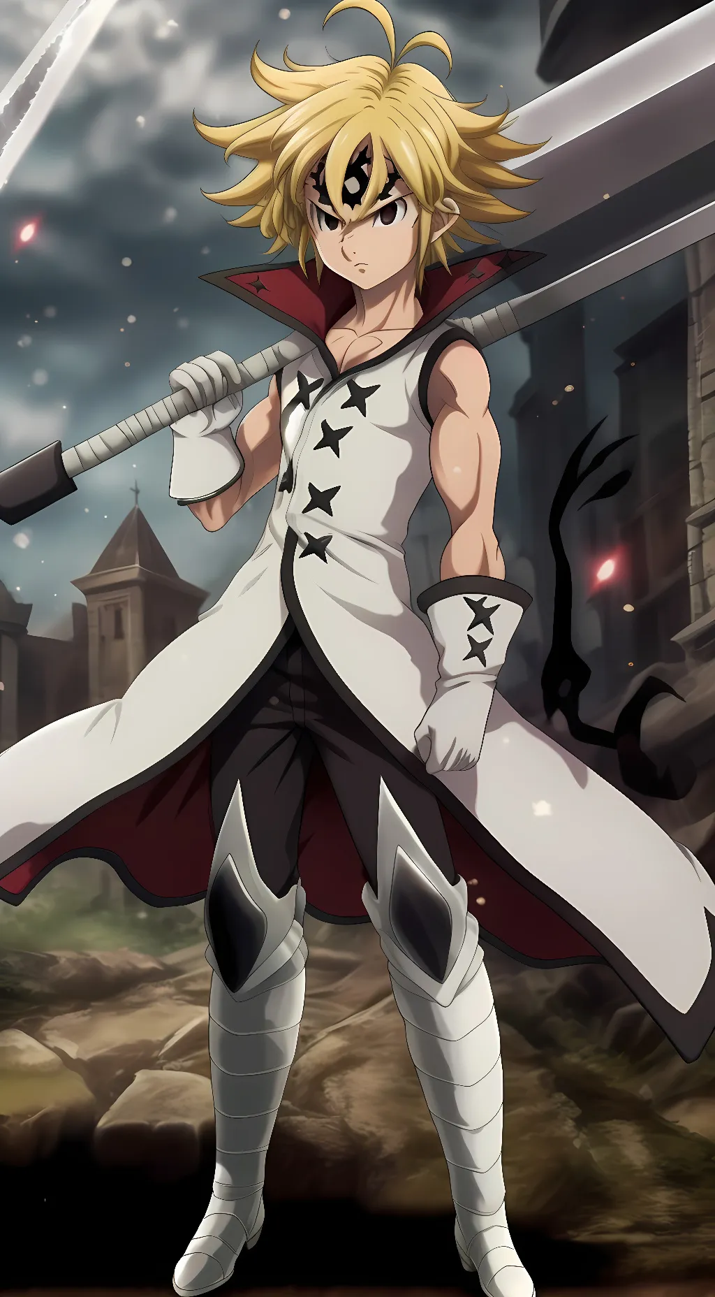 ai character: Meliodas  background