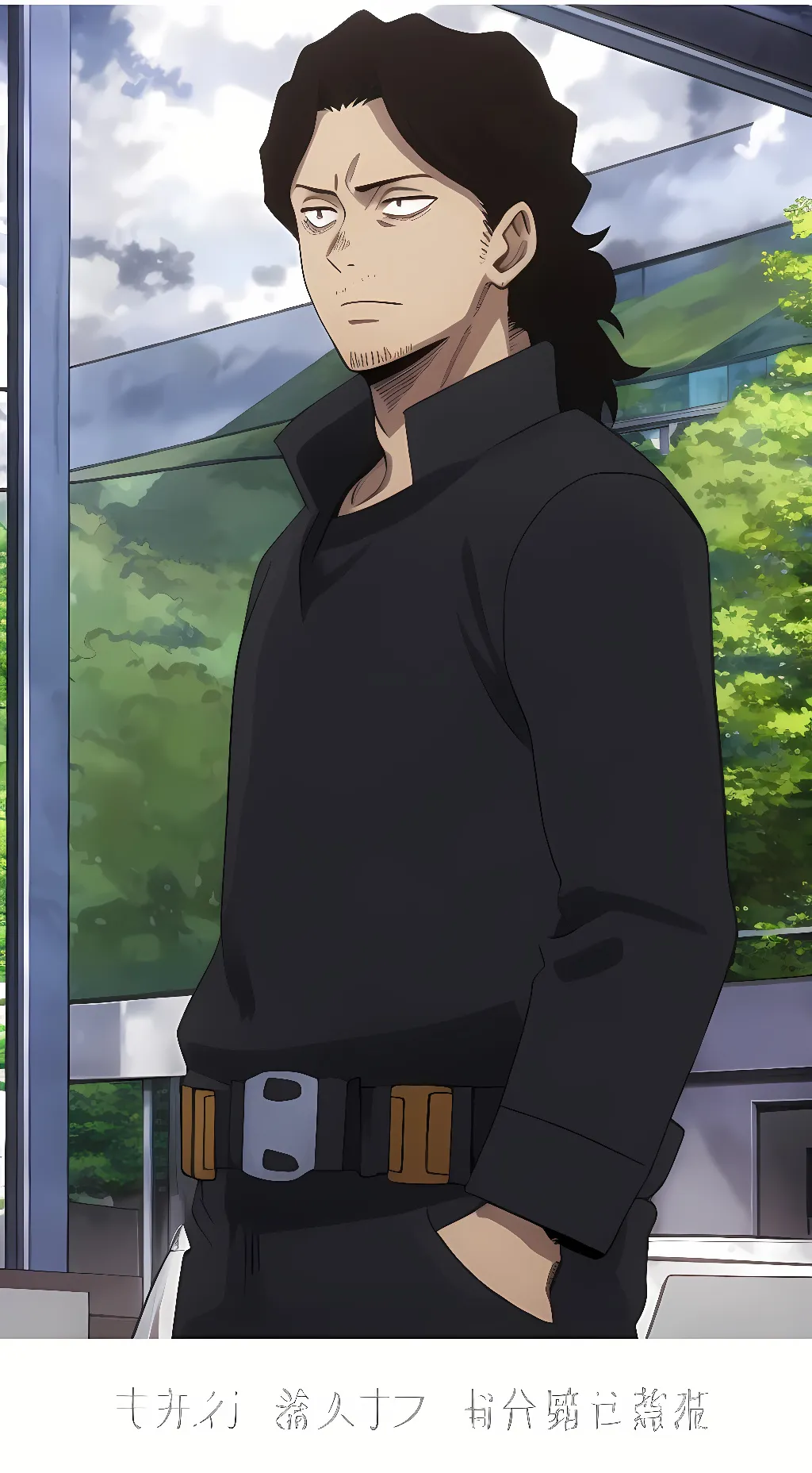 ai character: P.H. Eraserhead background