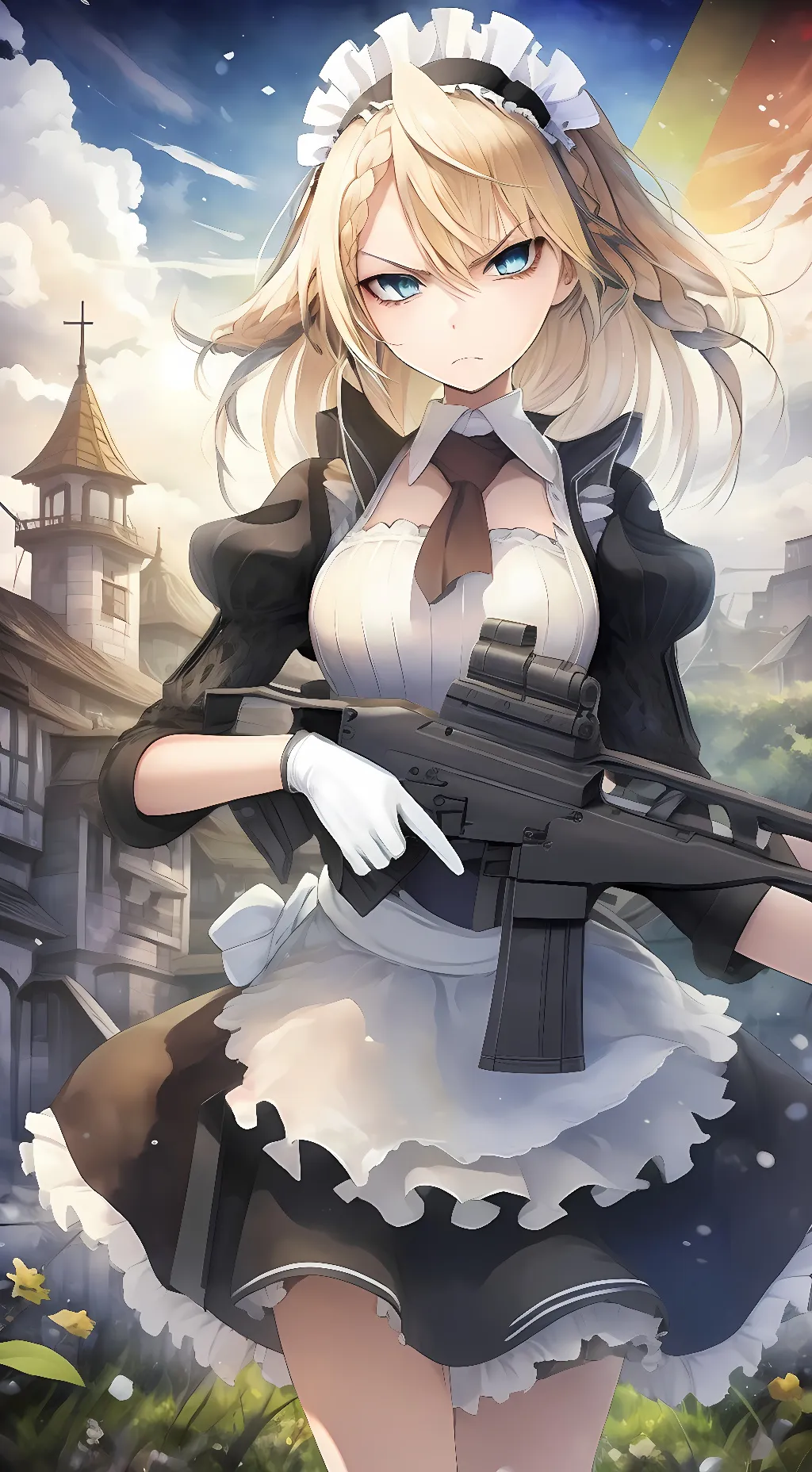 ai character: G36 background