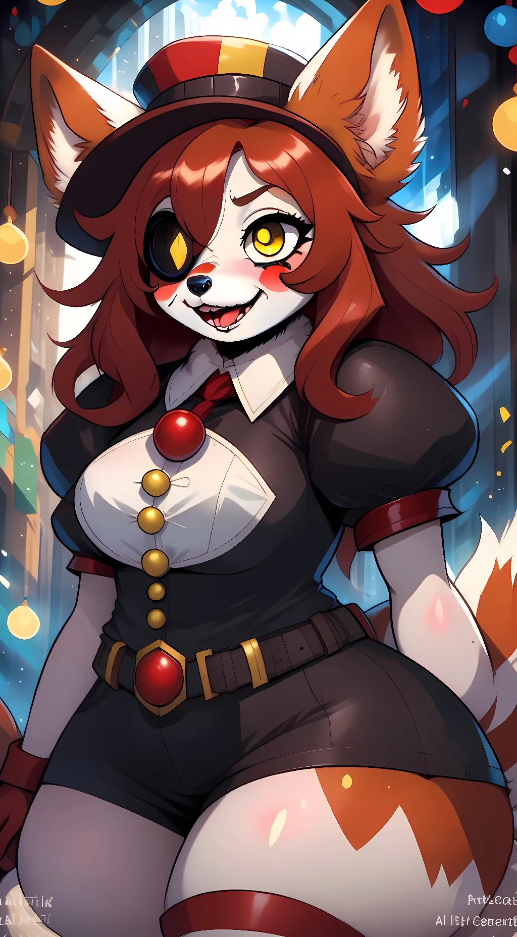 ai character: Flora background