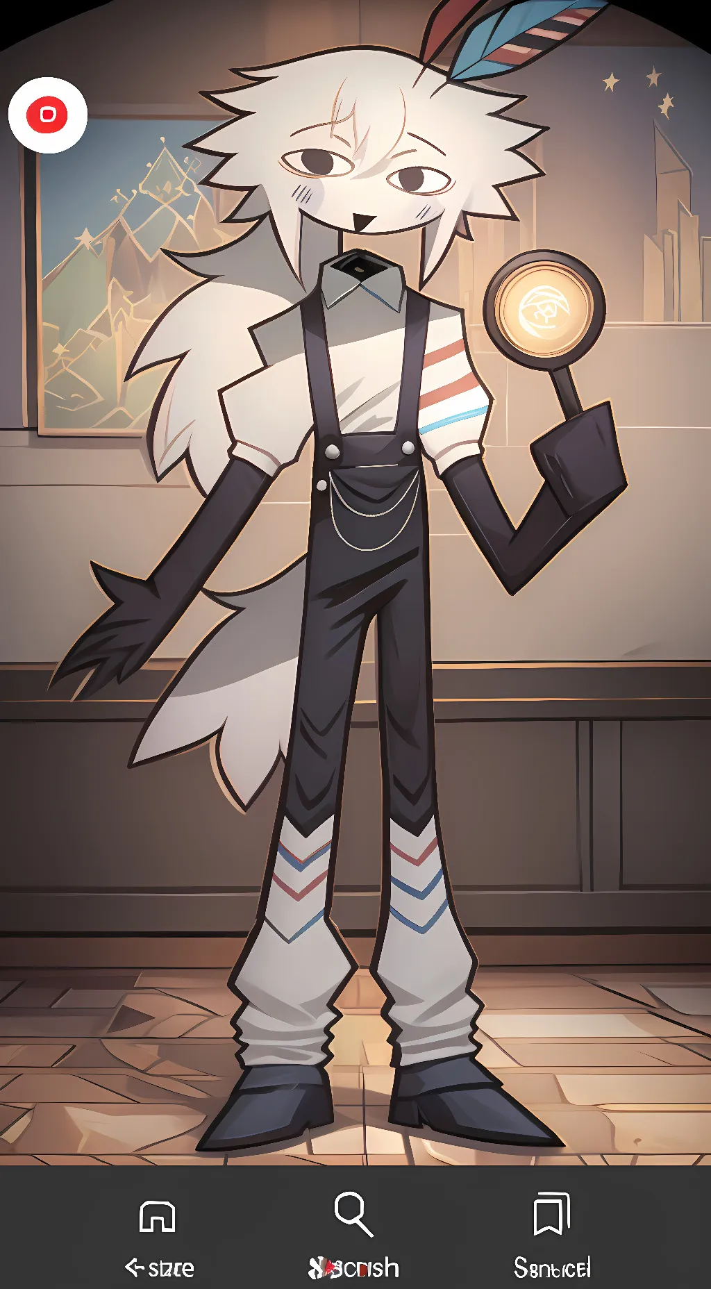 ai character: engel fpe background